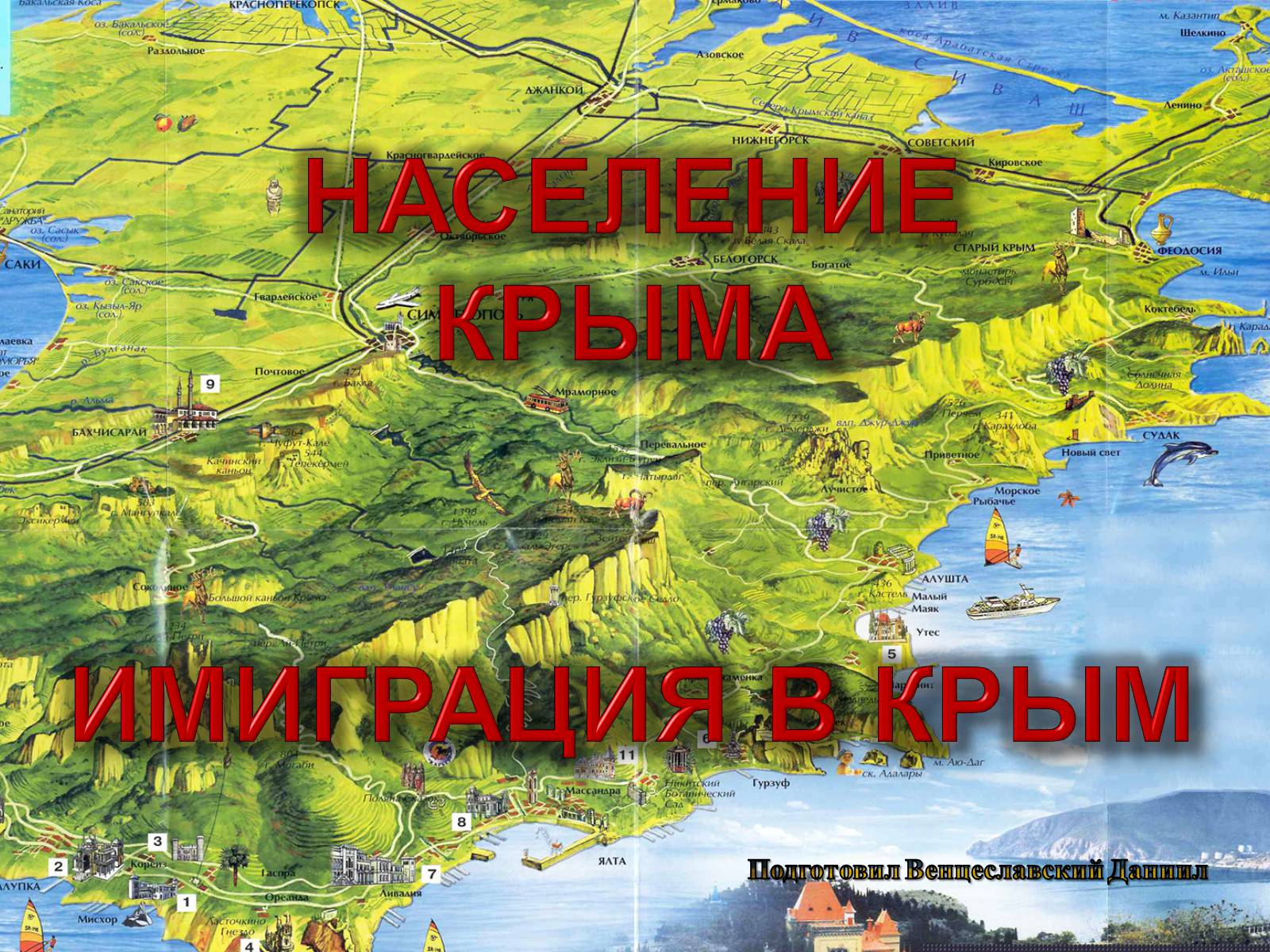 Презентація на тему «Население Крыма» - Слайд #1