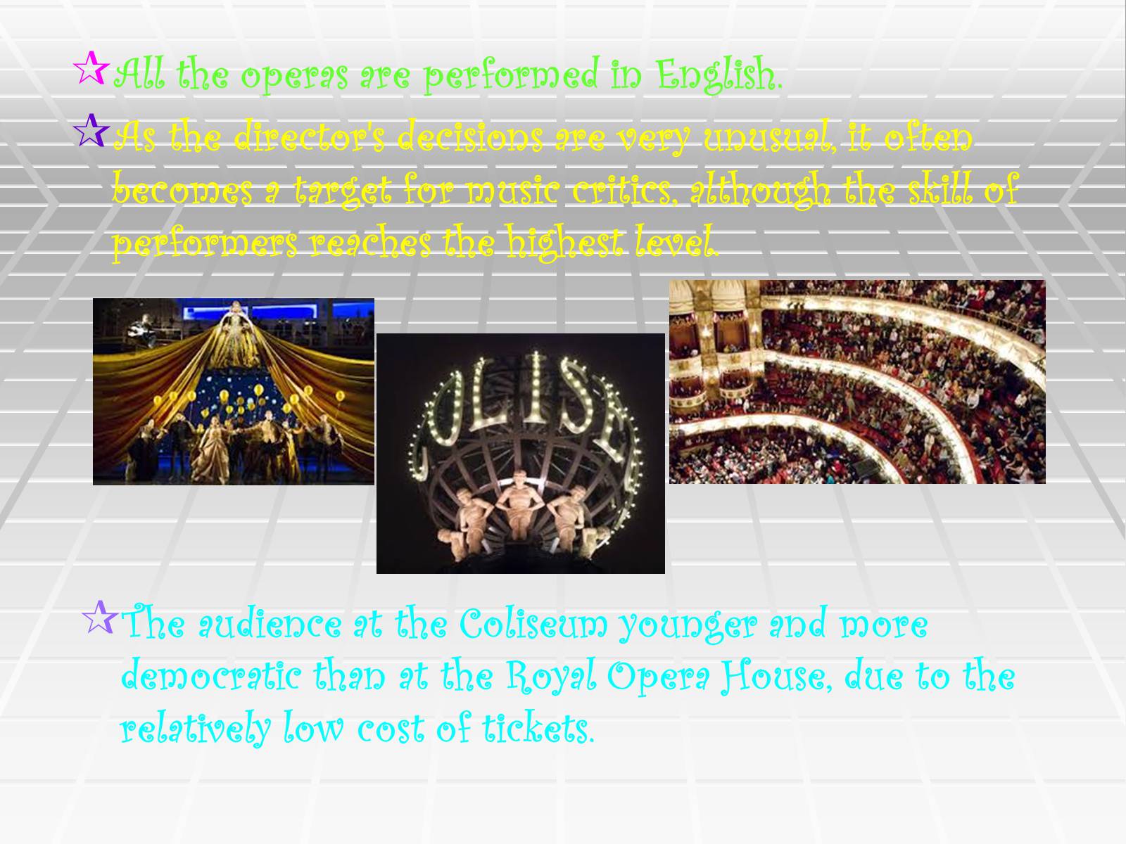 Презентація на тему «Royal Opera House» - Слайд #10