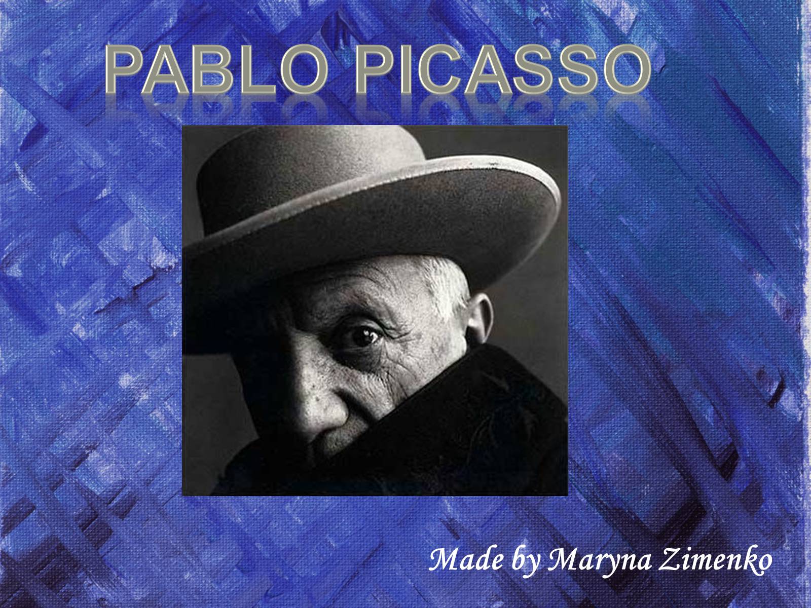 Презентація на тему «Pablo Picasso» (варіант 5) - Слайд #1