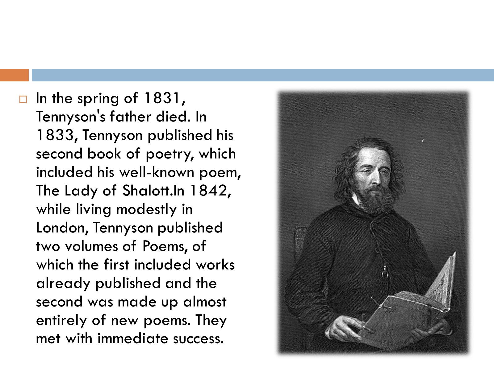 Презентація на тему «Alfred Tennyson» - Слайд #7