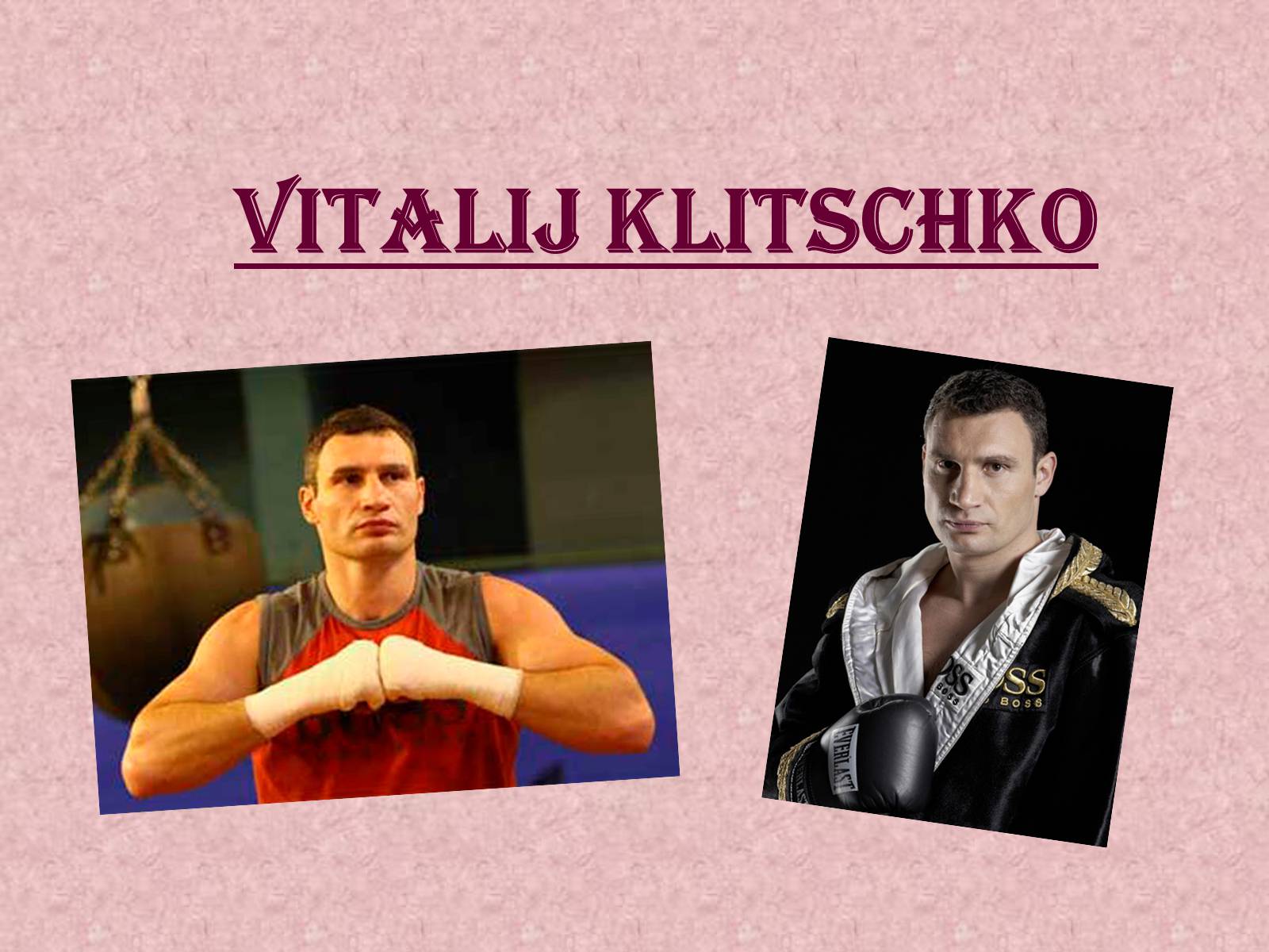 Презентація на тему «Vitalij Klitschko» - Слайд #1