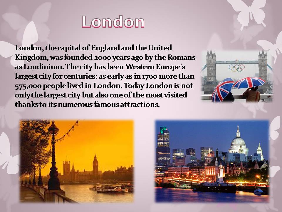 Презентація на тему «London Sights» (варіант 2) - Слайд #2
