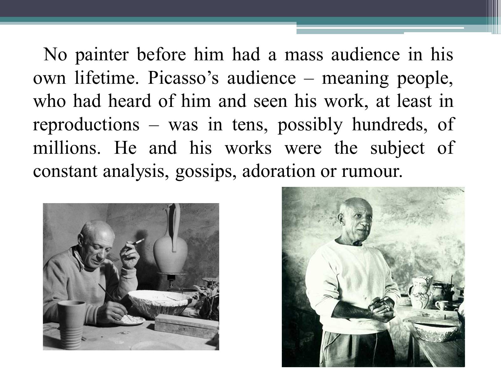 Презентація на тему «Pablo Picasso» (варіант 7) - Слайд #2