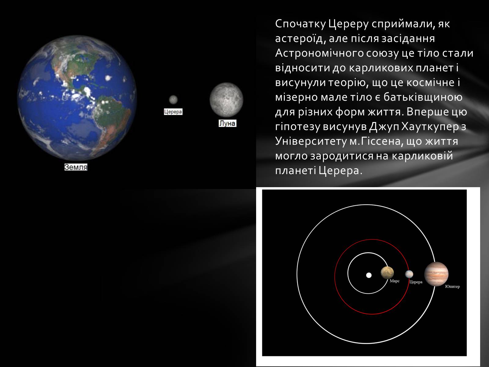 Презентація на тему «Карликова планета Церера та життя на ній» - Слайд #3
