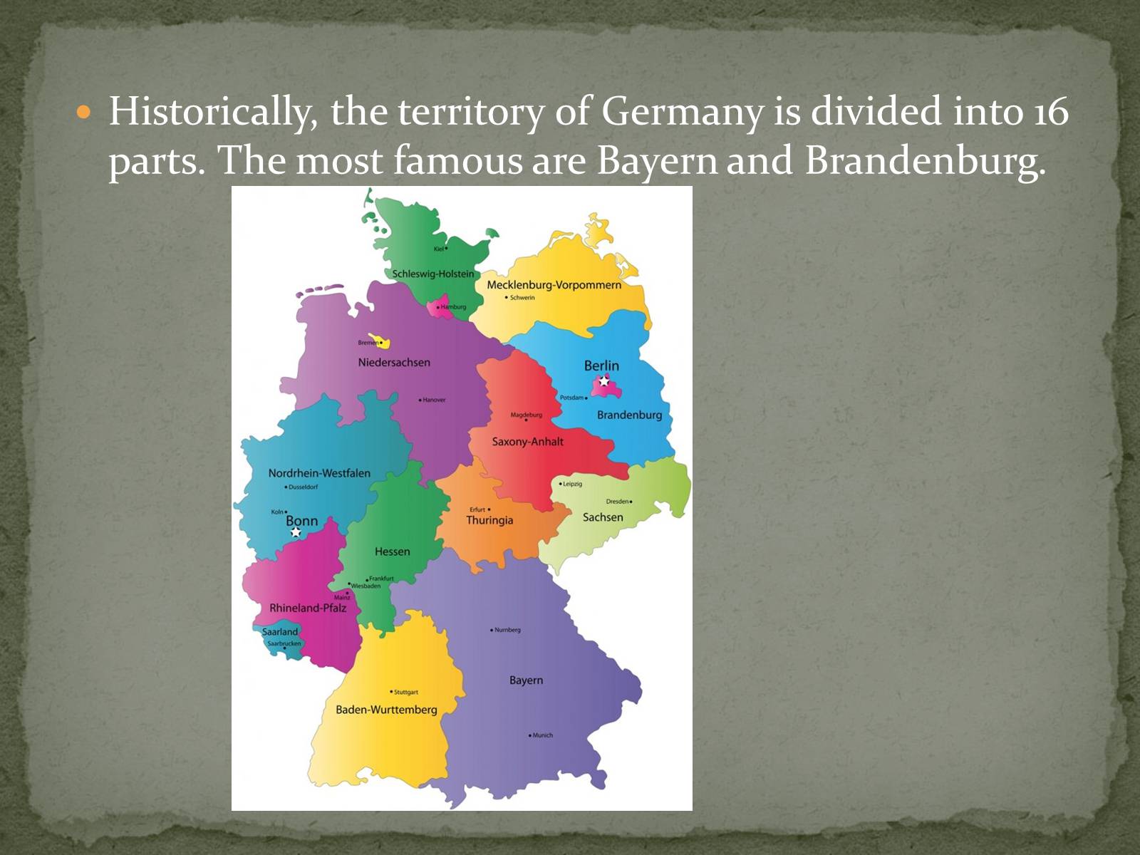 Презентація на тему «Germany» - Слайд #7