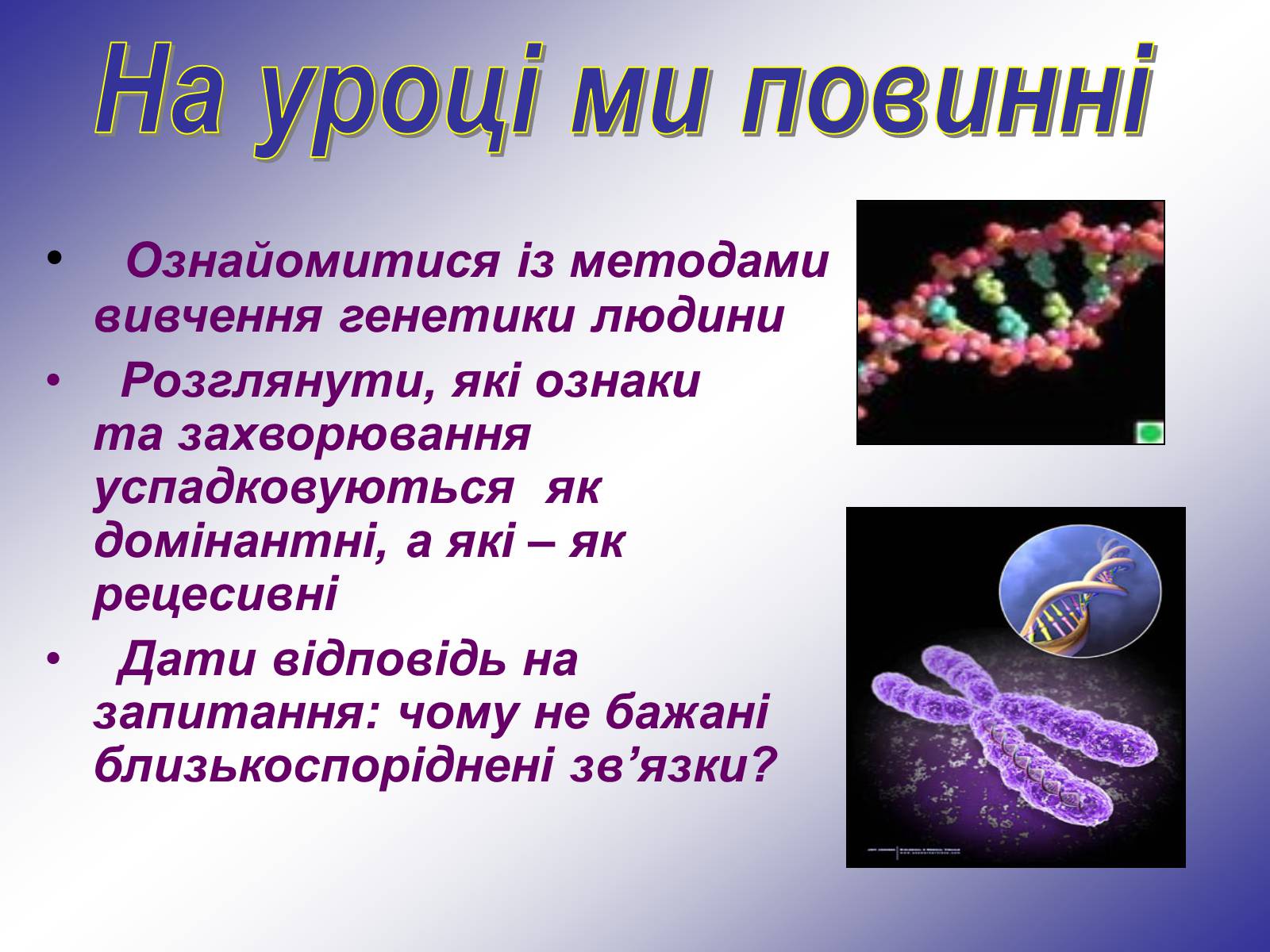 Презентація на тему «Генетика людини» (варіант 1) - Слайд #6