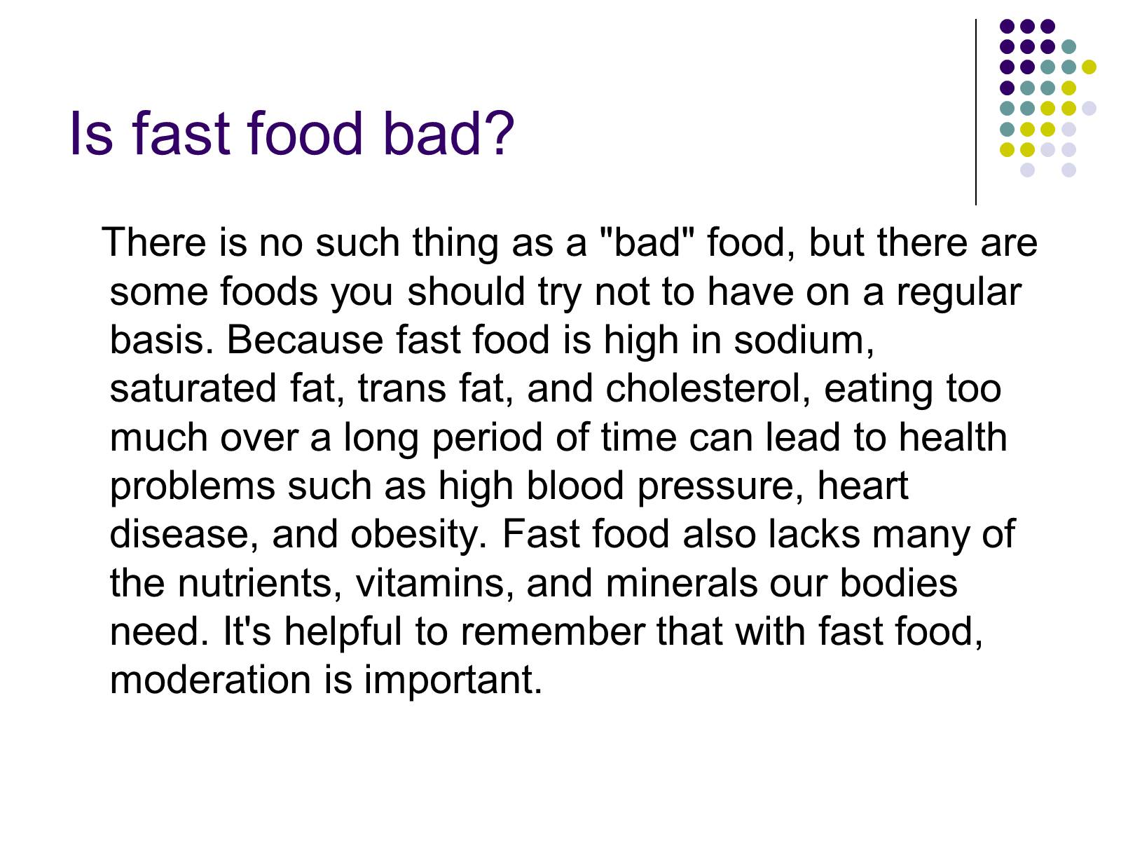 Презентація на тему «Fast food» (варіант 2) - Слайд #7