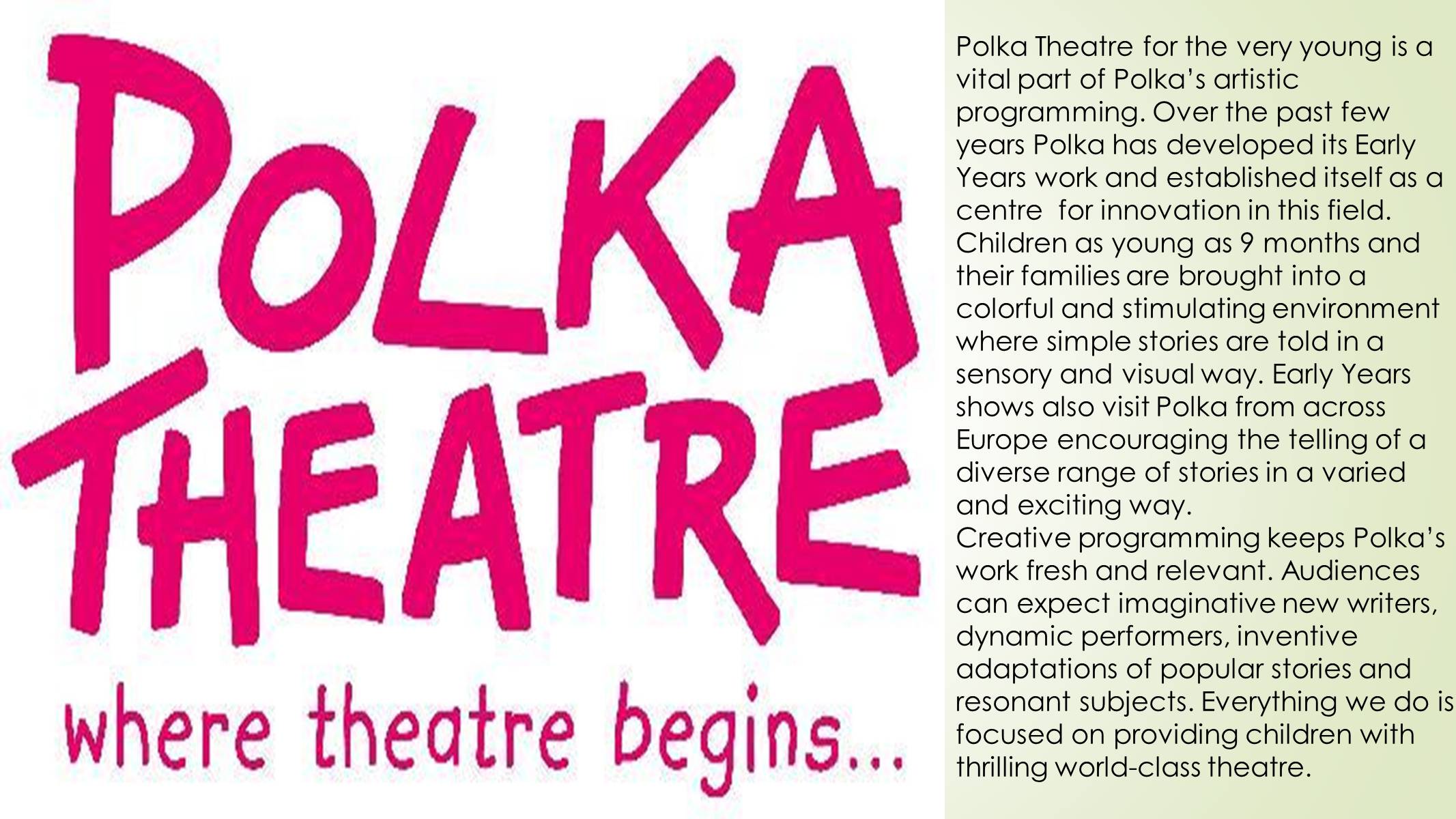 Презентація на тему «Polka children’s theatre» - Слайд #4