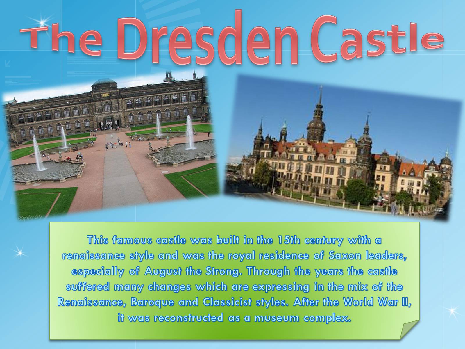 Презентація на тему «Dresden – one of the most beautiful towns in the world…» - Слайд #7
