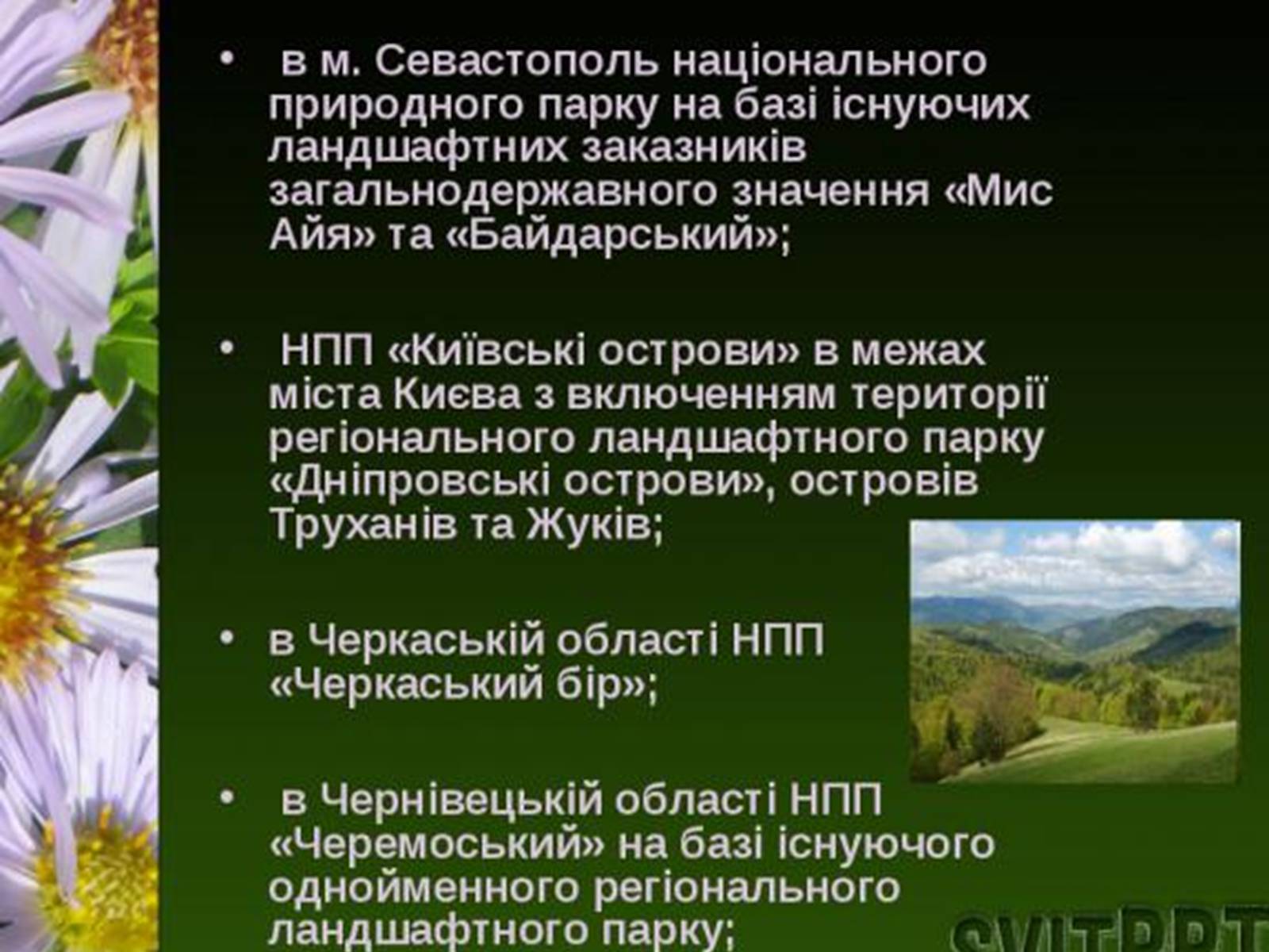 Презентація на тему «Природно-заповідний фонд України» (варіант 1) - Слайд #25