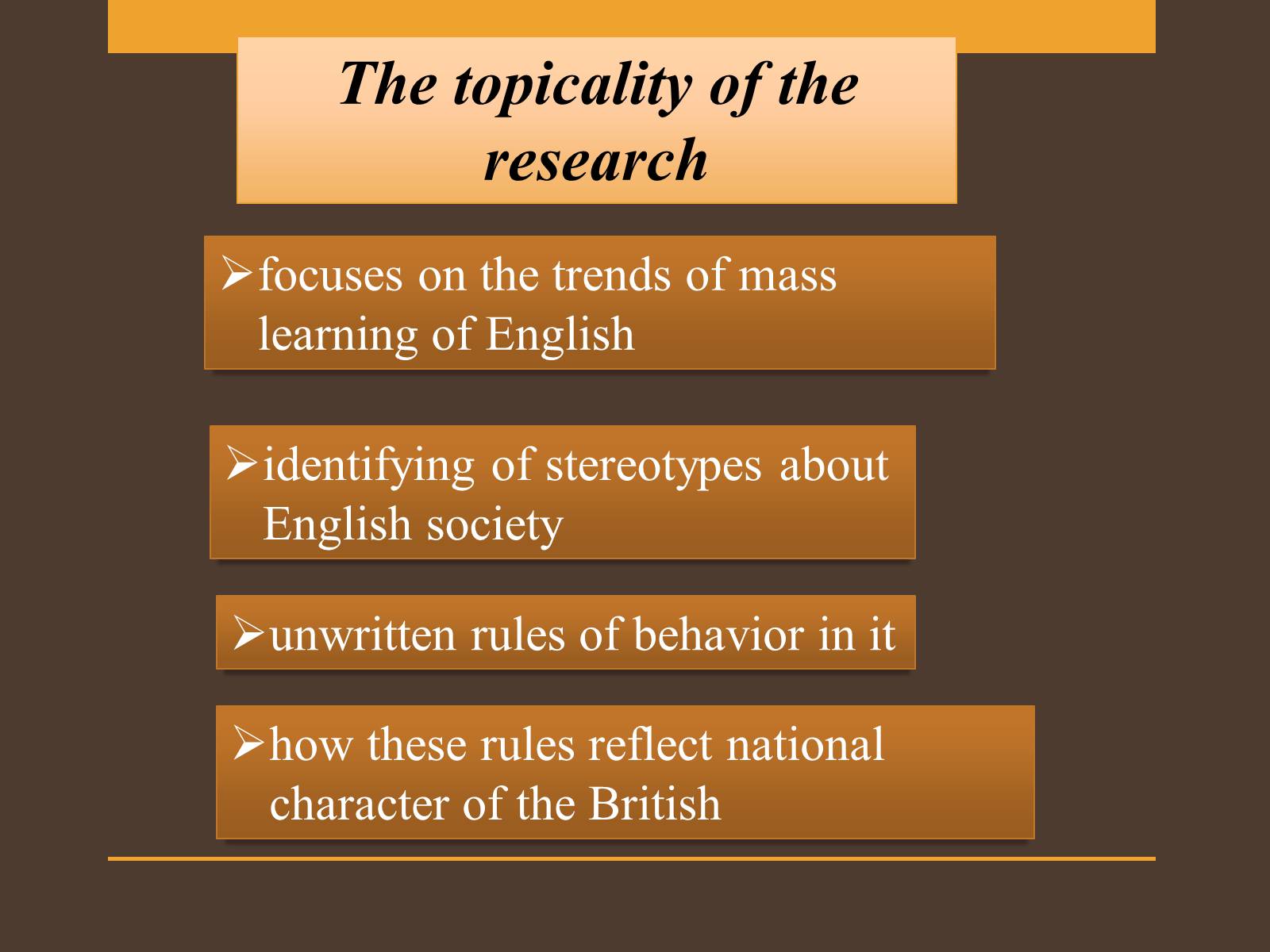 Презентація на тему «Stereotypical perception of the British by Europeans» - Слайд #2