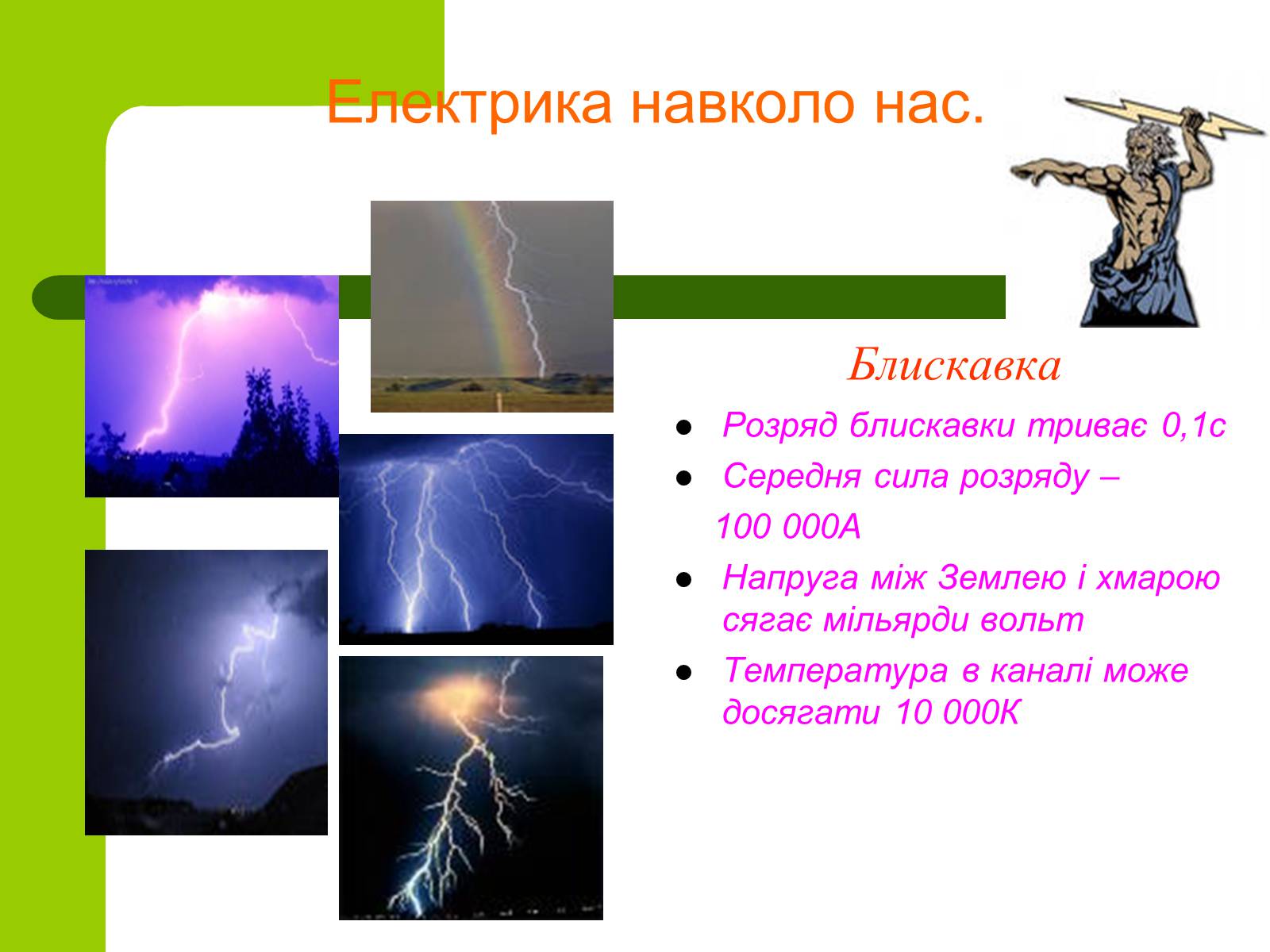 Презентація на тему «Електрика навколо нас» - Слайд #1