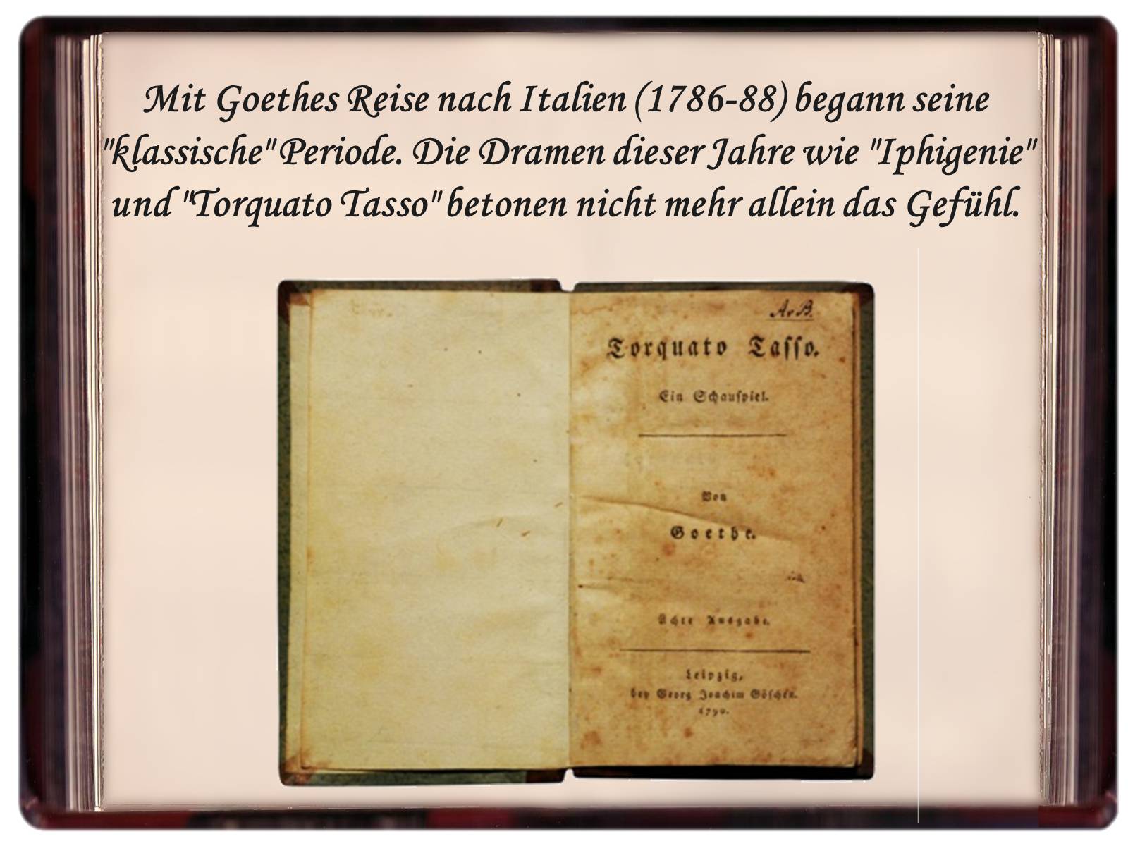 Презентація на тему «Johann Wolfgang von Goethe» (варіант 2) - Слайд #11