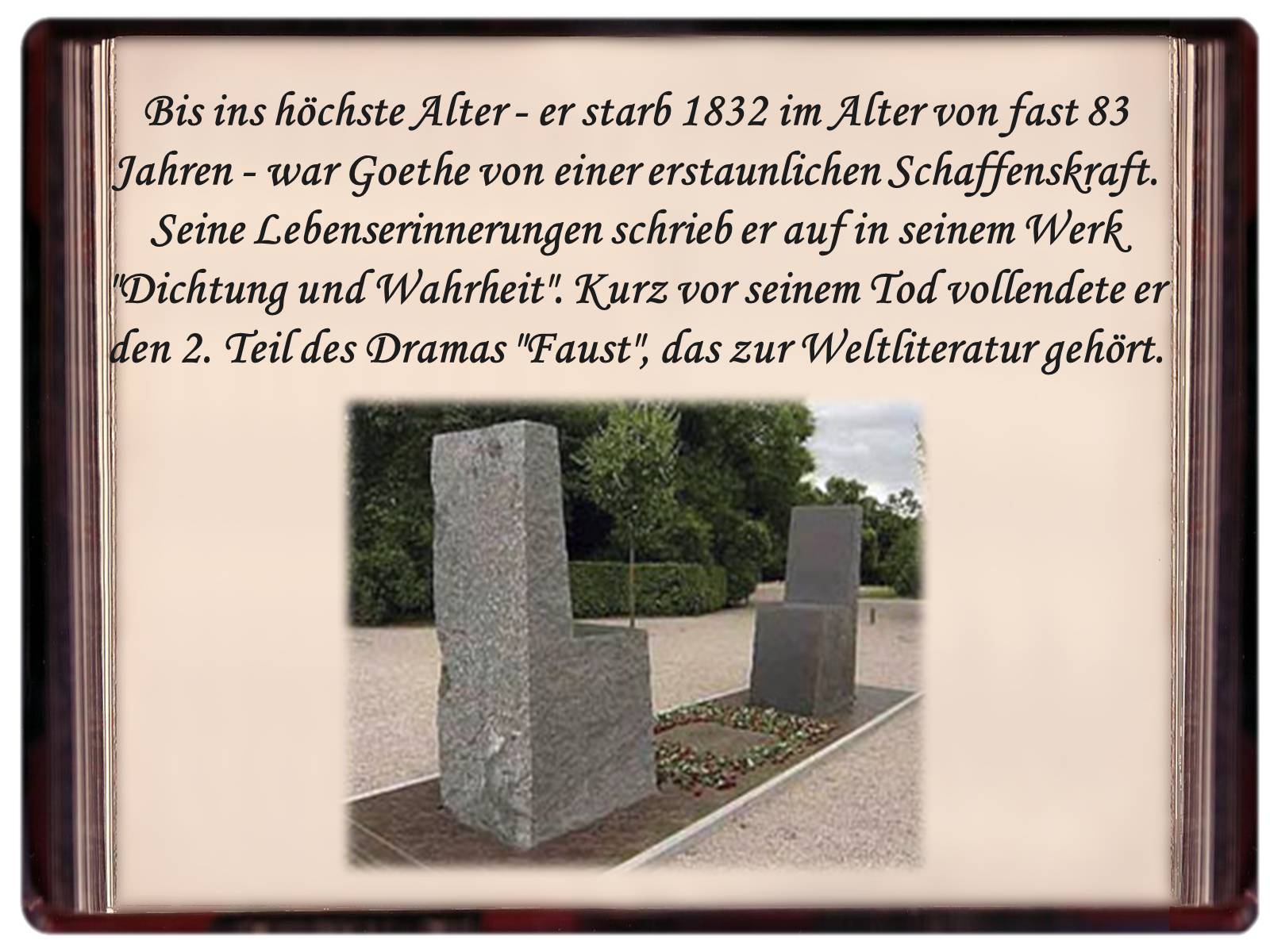 Презентація на тему «Johann Wolfgang von Goethe» (варіант 2) - Слайд #13