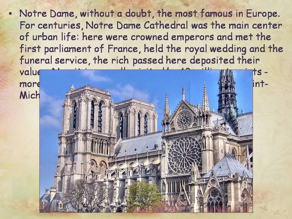 Презентація на тему «Cathedral of Notre-Dame de Paris» - Слайд #16