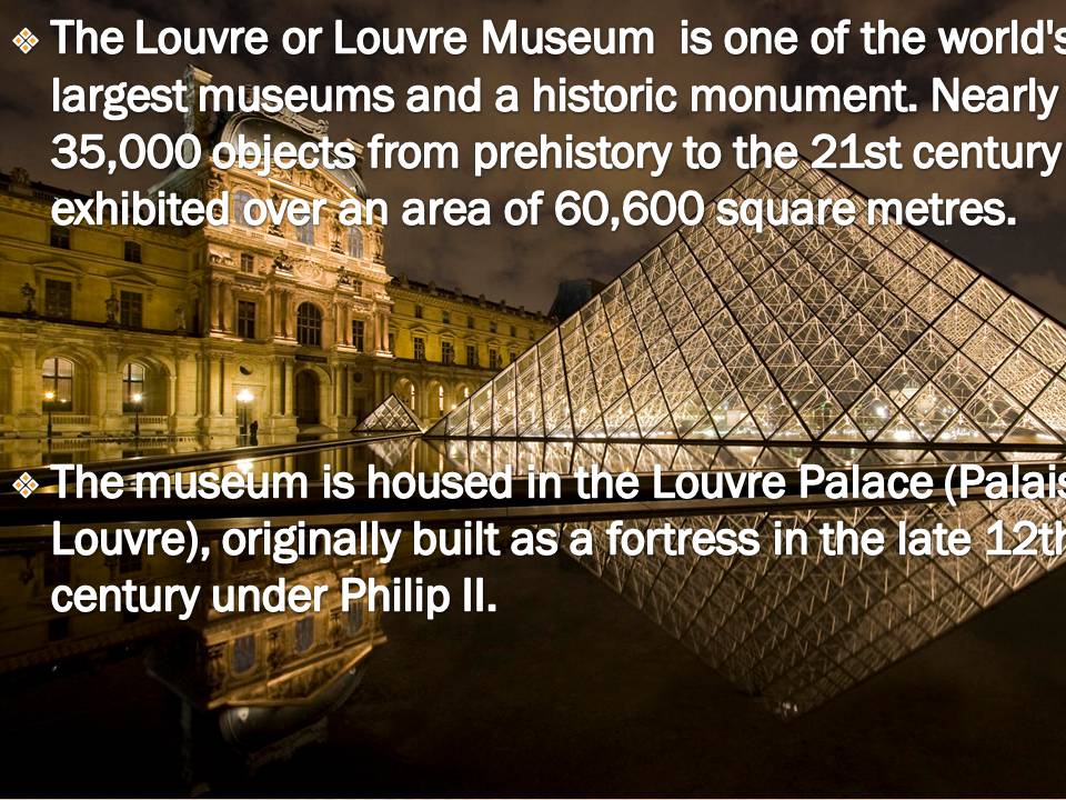 Презентація на тему «Louvre Museum» - Слайд #2