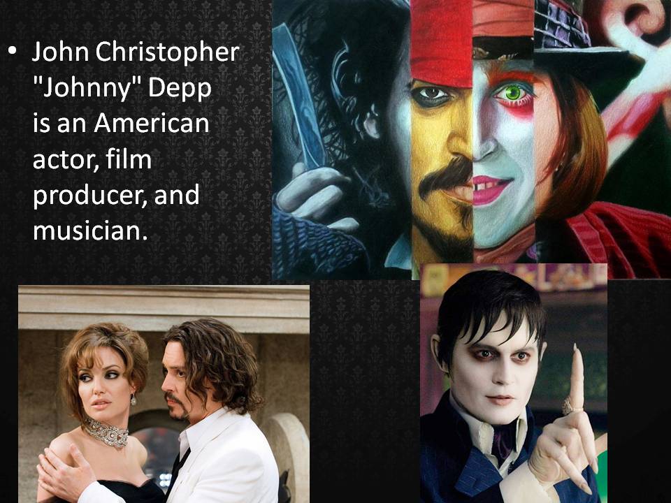 Презентація на тему «Johnny Depp» (варіант 2) - Слайд #2