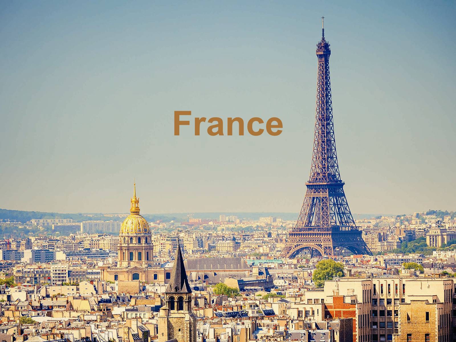 Презентація на тему «France» (варіант 1) - Слайд #1