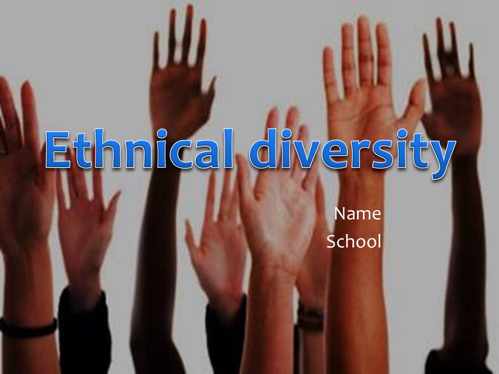 Презентація на тему «Ethnical diversity» - Слайд #1