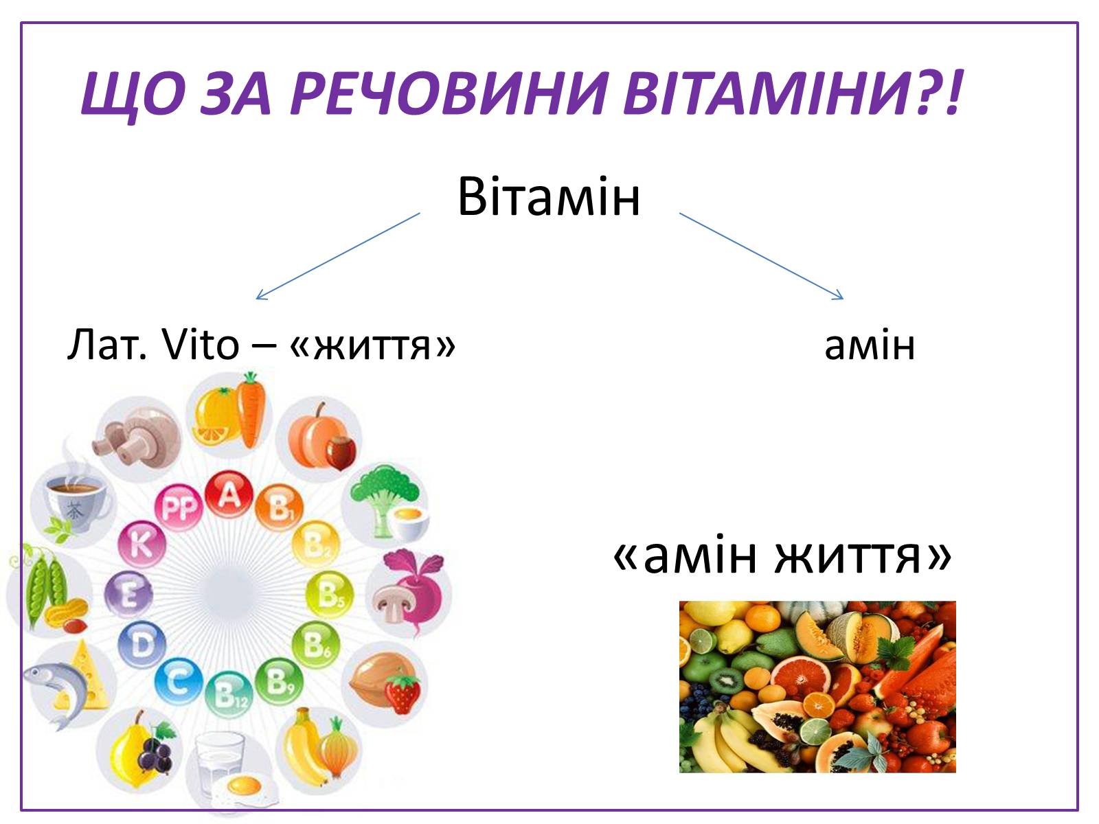 Презентація на тему «Вітаміни і їх роль в житті людини» (варіант 4) - Слайд #2
