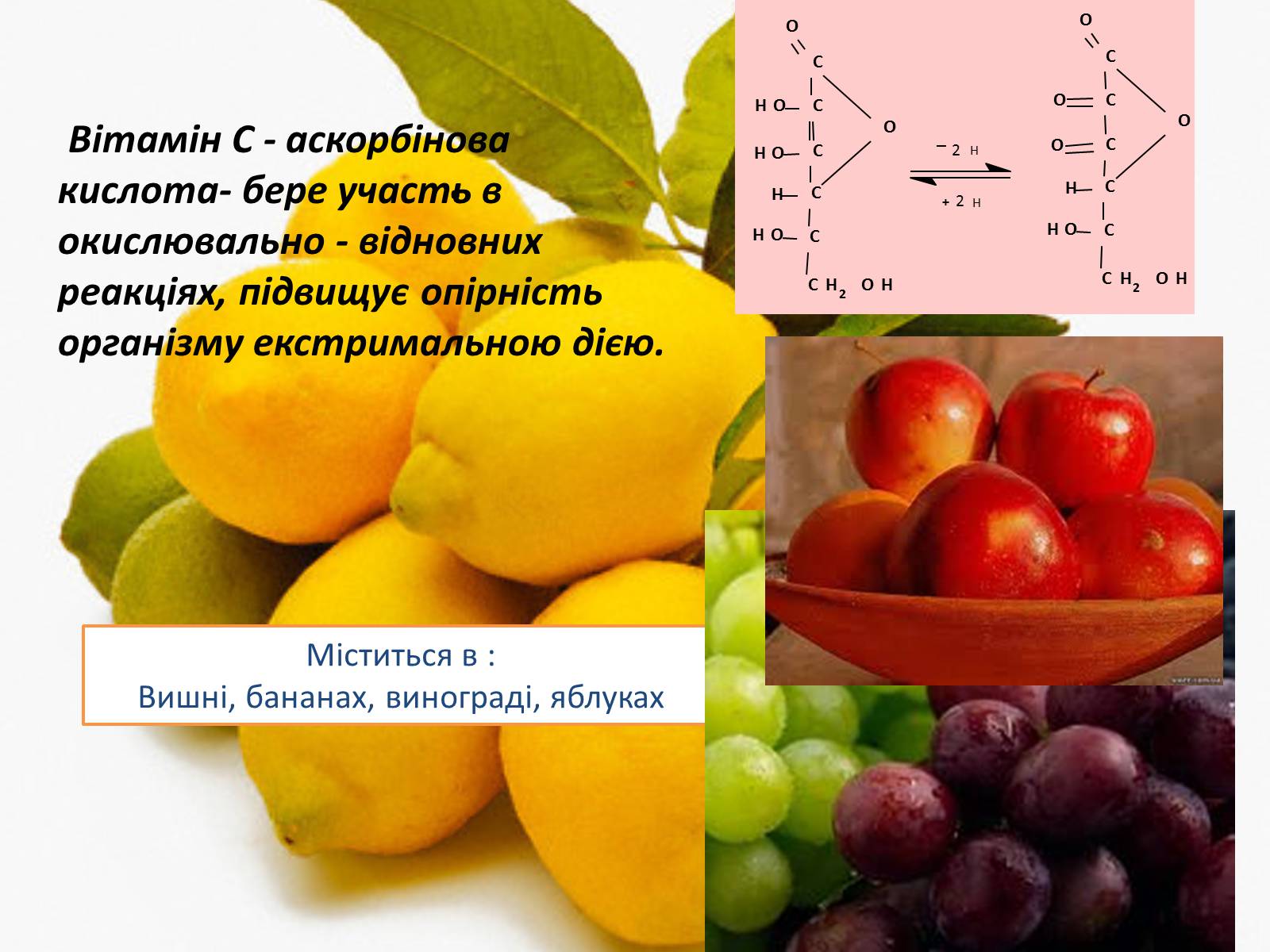 Презентація на тему «Вітаміни і їх роль в житті людини» (варіант 4) - Слайд #7