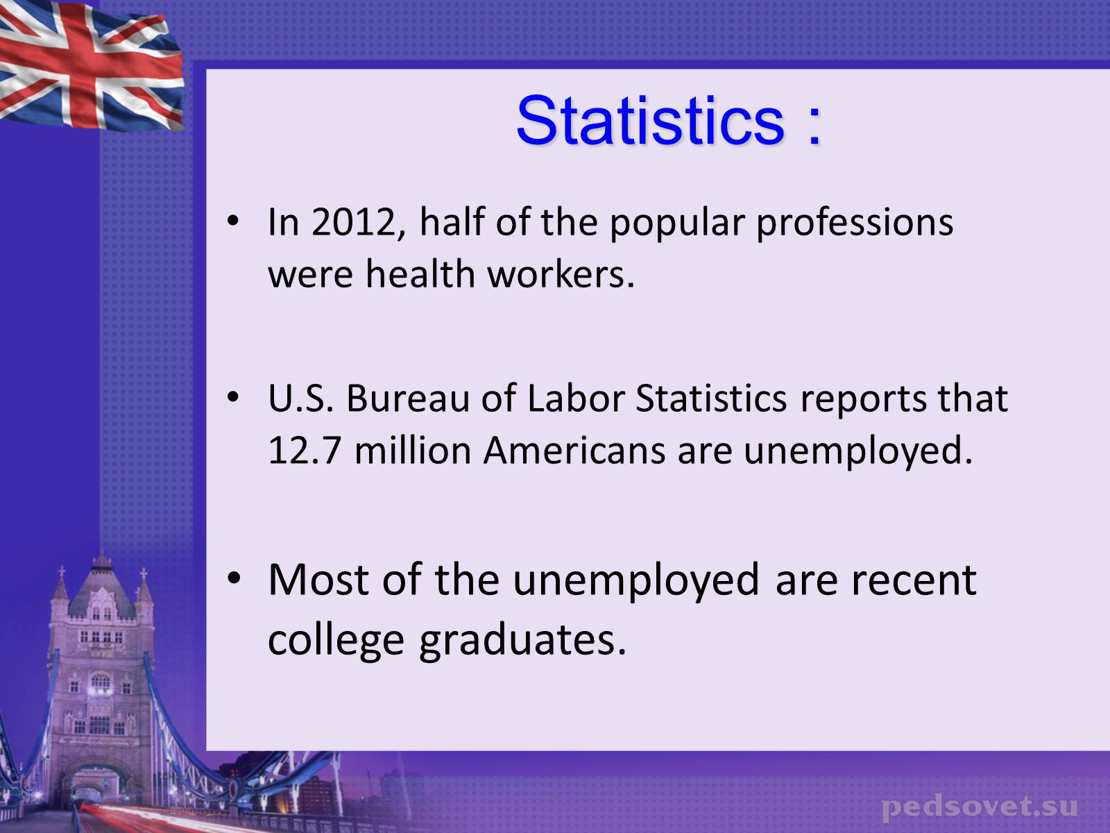 Презентація на тему «The most popular professions in America» - Слайд #2