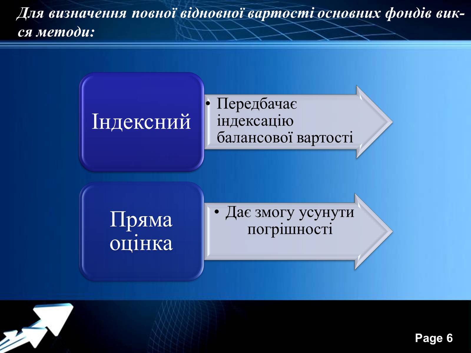Презентація на тему «Структура й оцінювання основних фондів» - Слайд #6