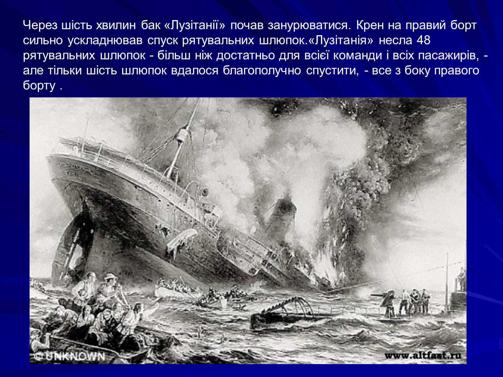 Презентація на тему «Підводна війна 1915-1916 рр» - Слайд #8