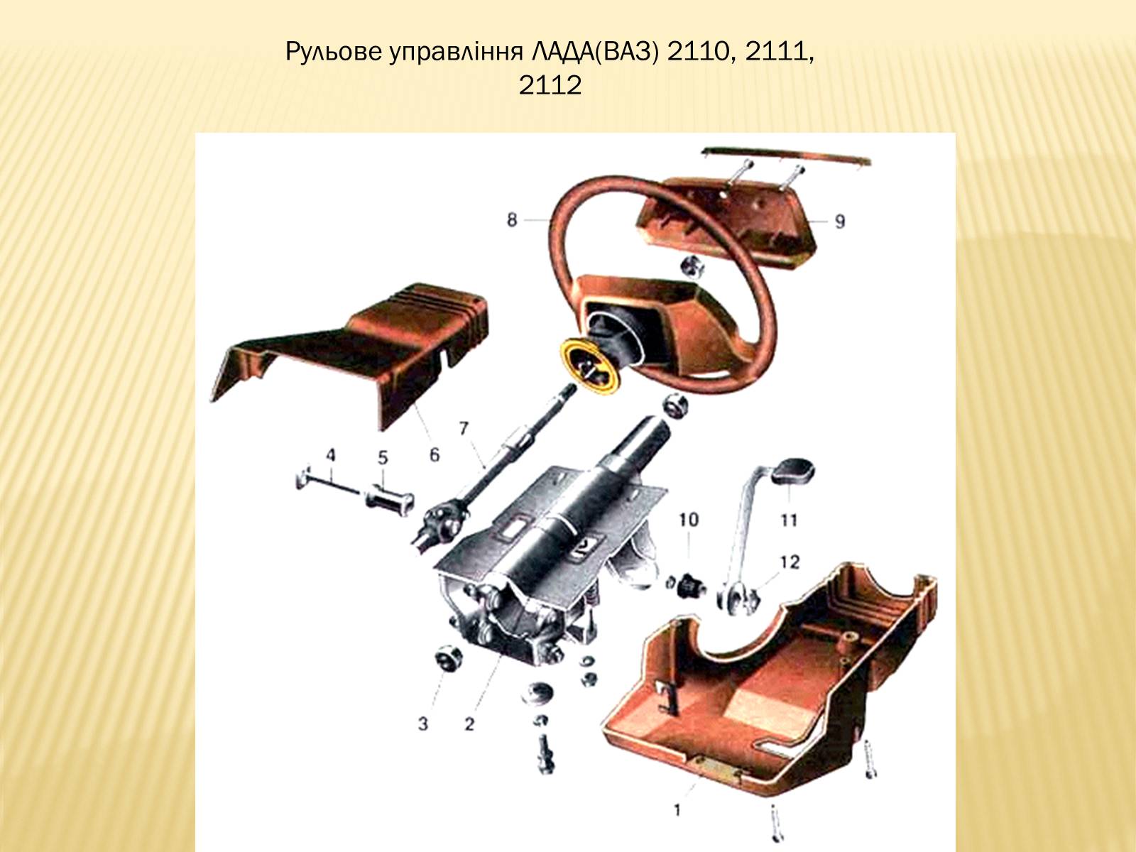 Презентація на тему «Пристрій механізмів і систем автомобілів ВАЗ-2110» - Слайд #19