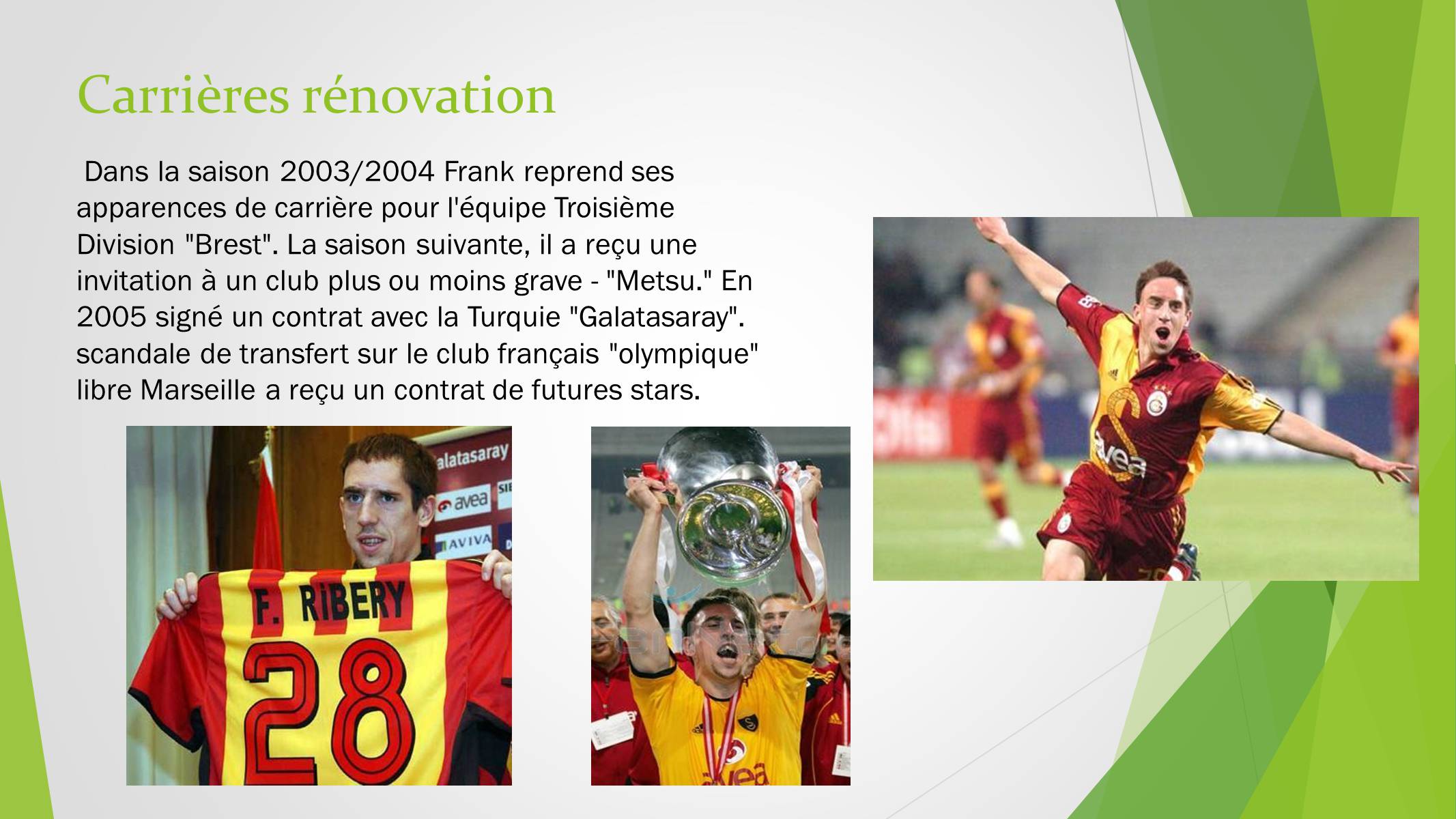 Презентація на тему «Franck Ribery» - Слайд #4