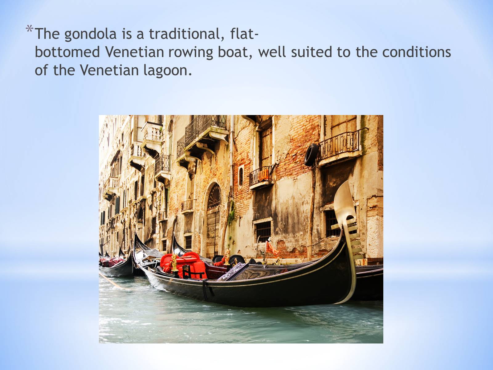 Презентація на тему «Gondola» - Слайд #2