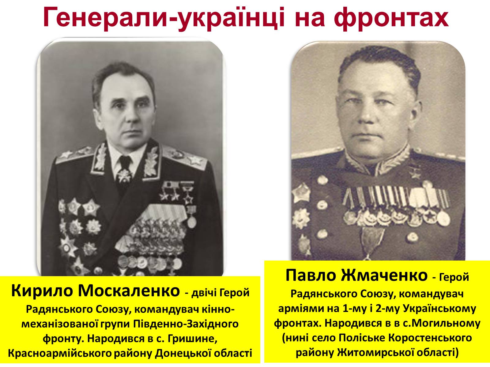 Презентація на тему «Визволення України від нацистських загарбників» - Слайд #71
