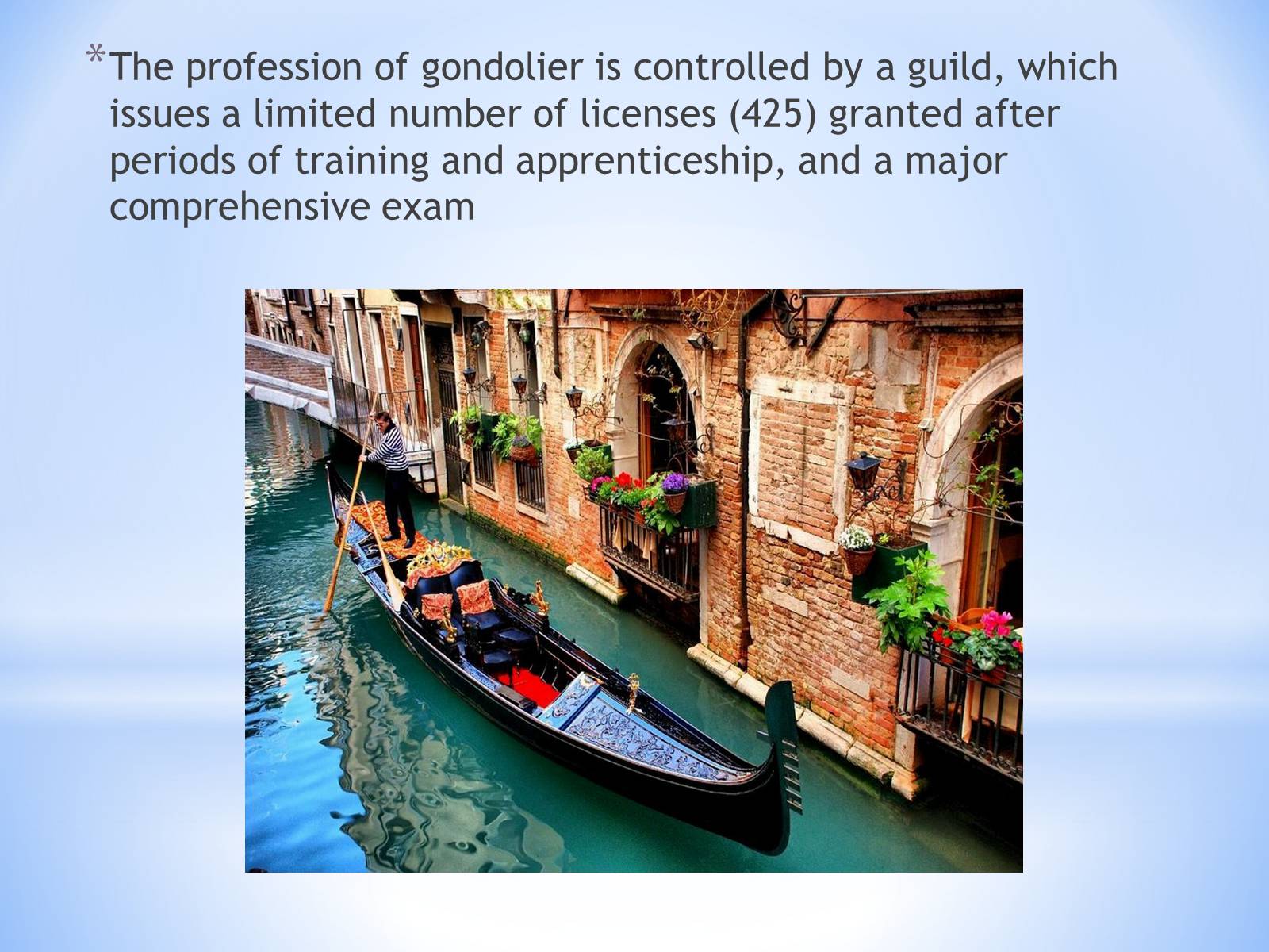 Презентація на тему «Gondola» - Слайд #8