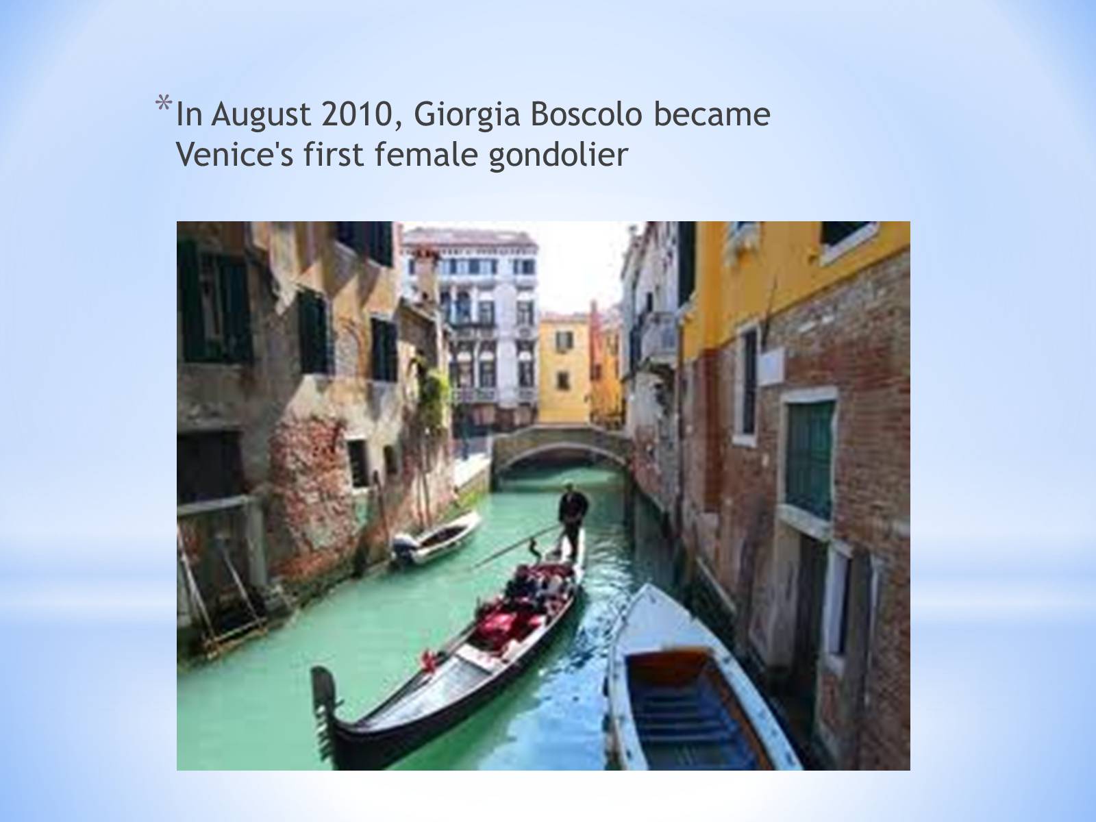 Презентація на тему «Gondola» - Слайд #10