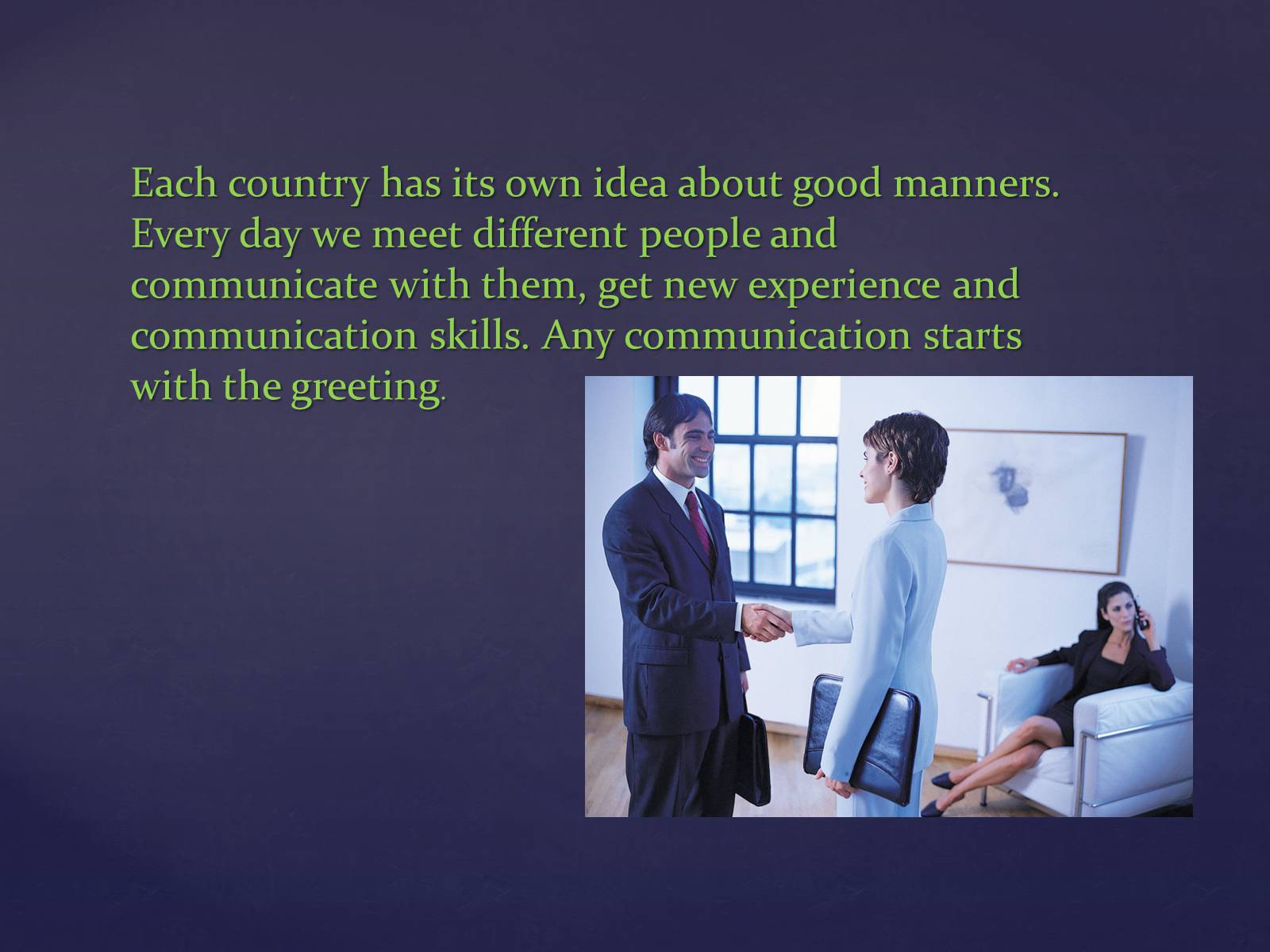 Презентація на тему «Good manners» - Слайд #2