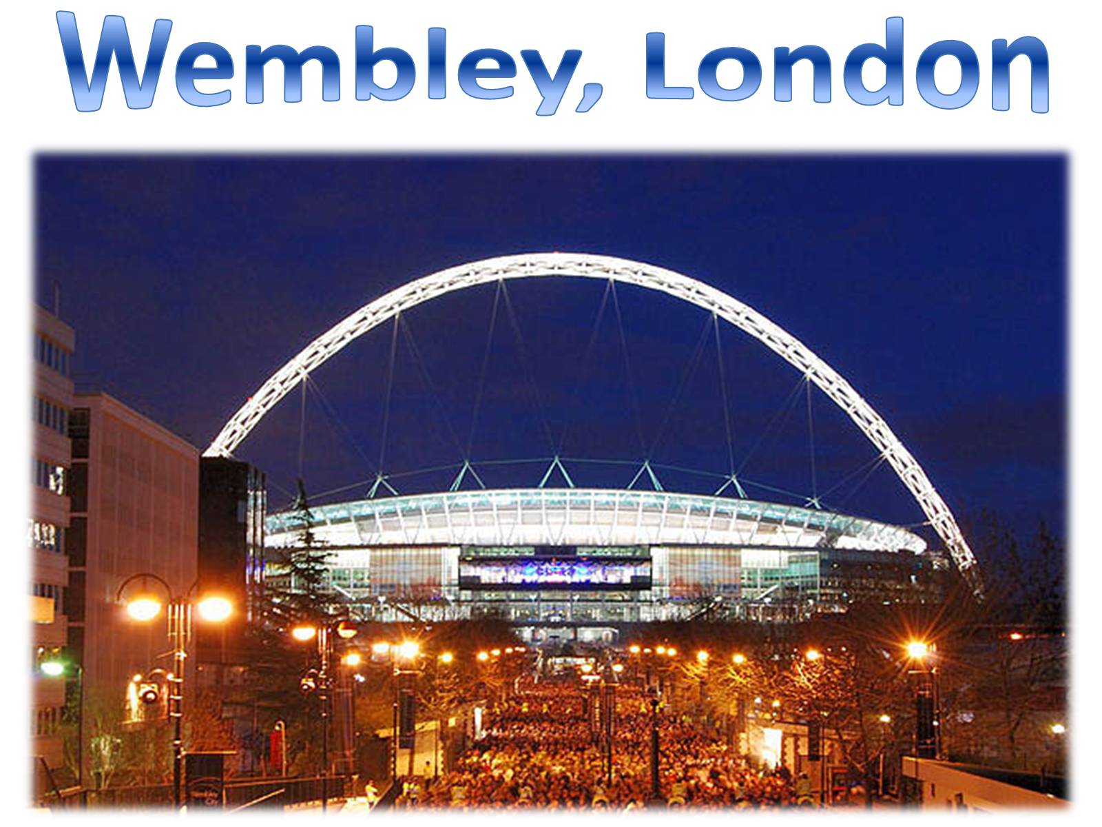 Презентація на тему «Football stadiums in Great Britain» - Слайд #2