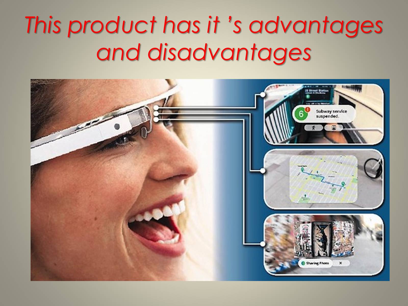 Презентація на тему «Google glasse» - Слайд #3