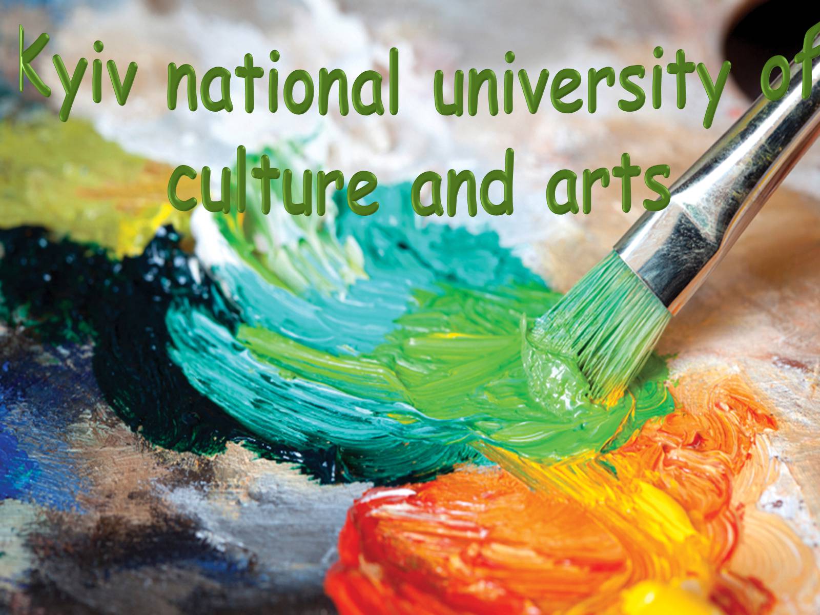 Презентація на тему «Kyiv national university of culture and arts» - Слайд #1
