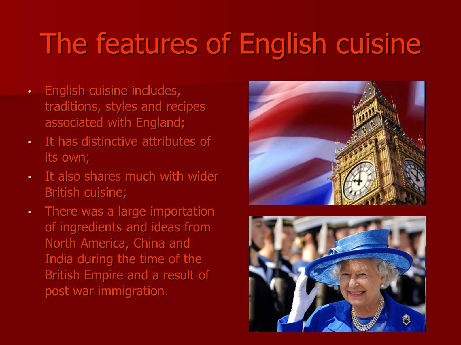 Презентація на тему «English Cuisine» (варіант 1) - Слайд #2