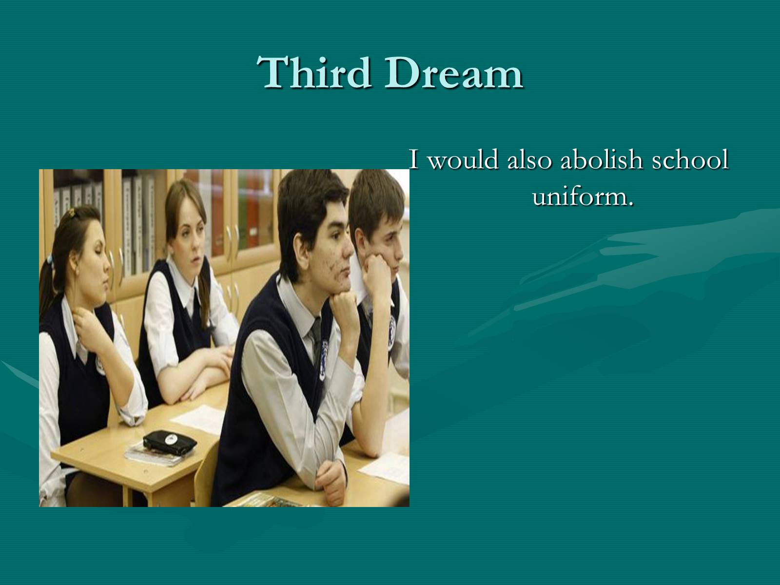 Презентація на тему «School of my dream» (варіант 2) - Слайд #9