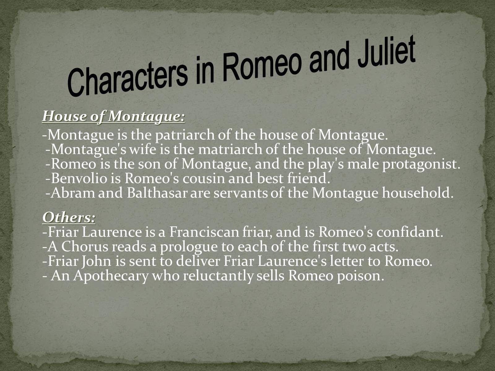 Презентація на тему «Romeo and Juliet» - Слайд #5