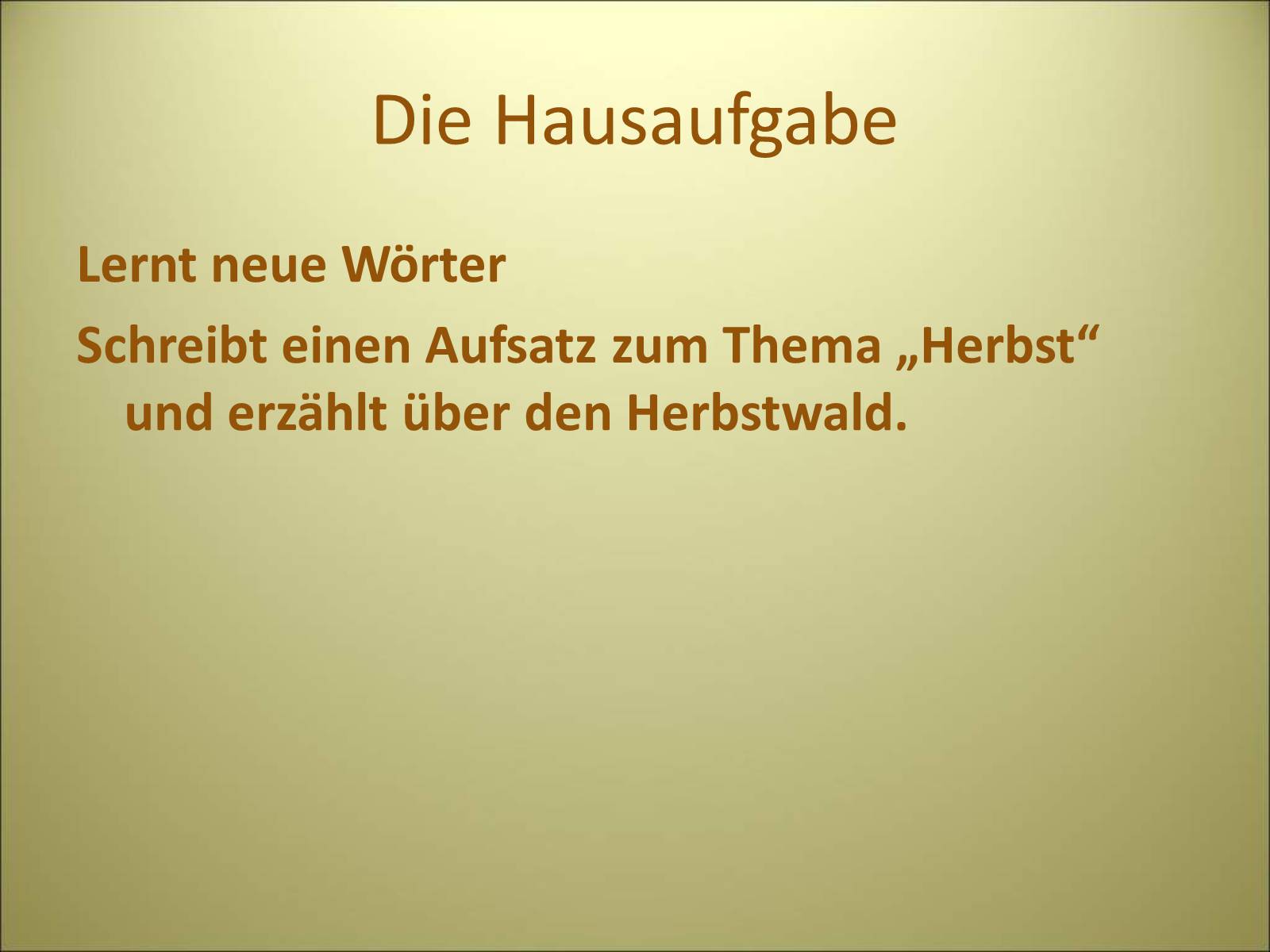Презентація на тему «Es herbstet schon» - Слайд #23
