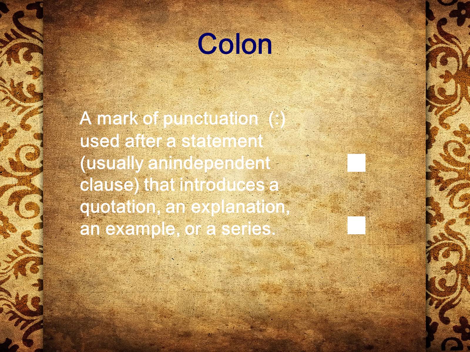 Презентація на тему «Punctuation» - Слайд #14