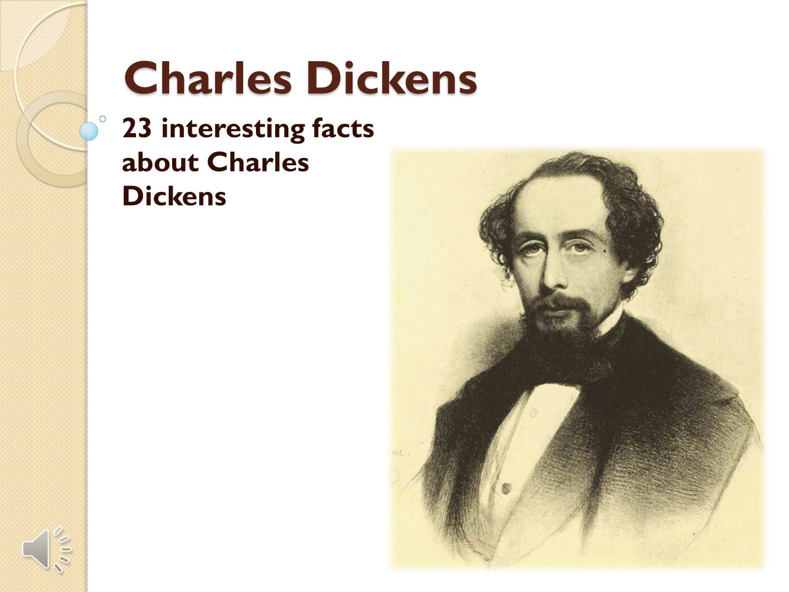 Презентація на тему «Charles Dickens» (варіант 1) - Слайд #1