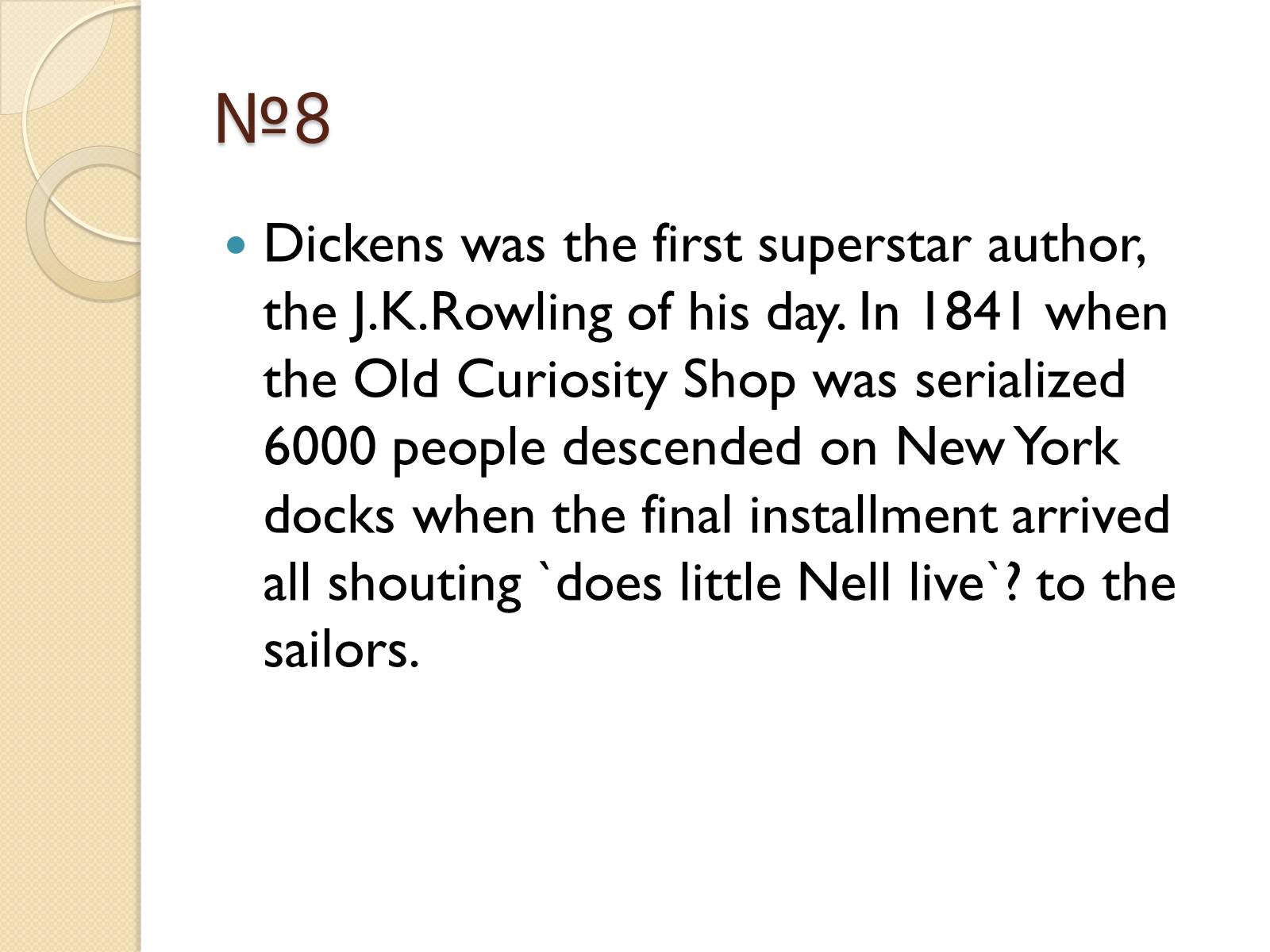 Презентація на тему «Charles Dickens» (варіант 1) - Слайд #10