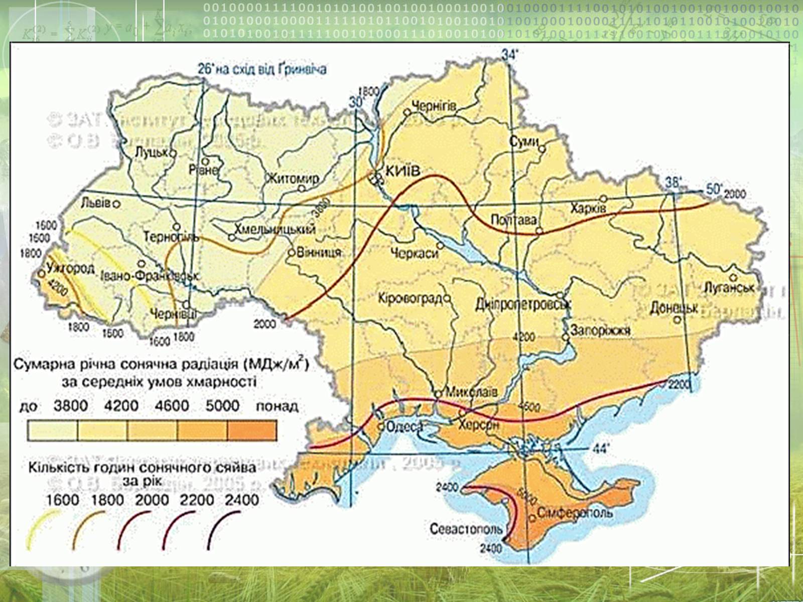 Презентація на тему «Загальна характеристика клімату України. Кміматотвірні чинники» - Слайд #5