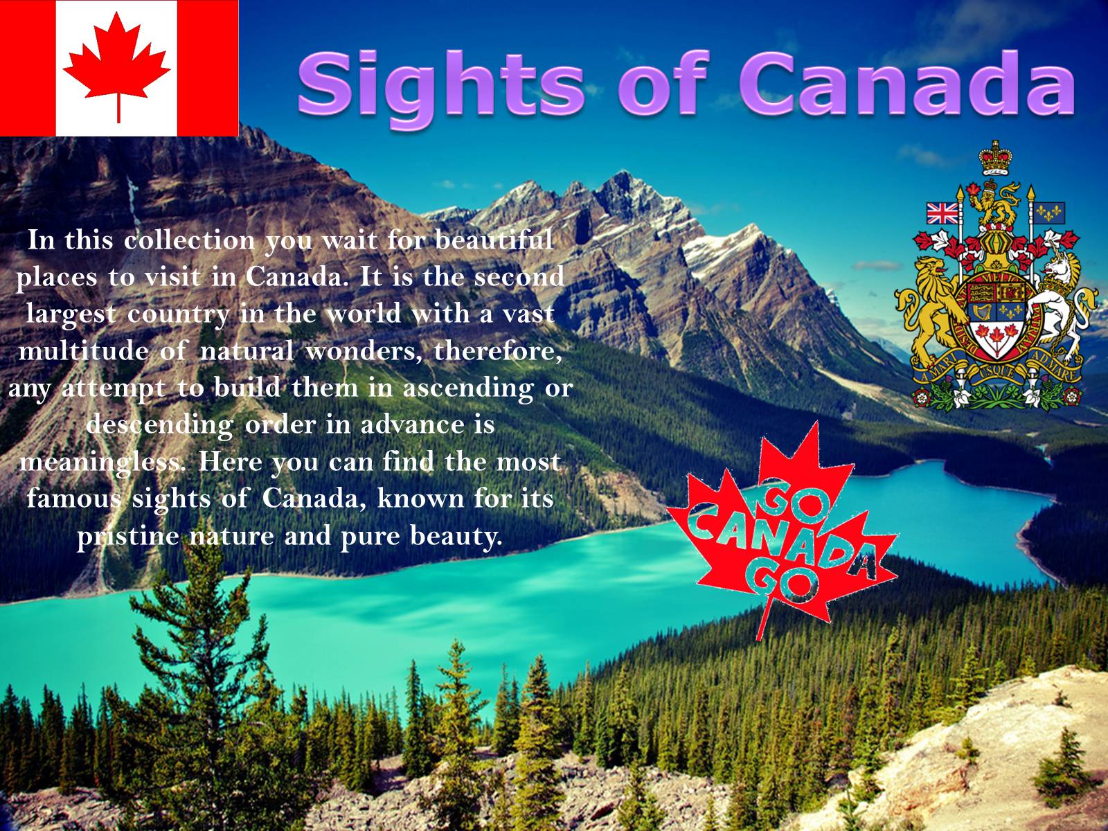 Презентація на тему «Канада» (варіант 3) - Слайд #1