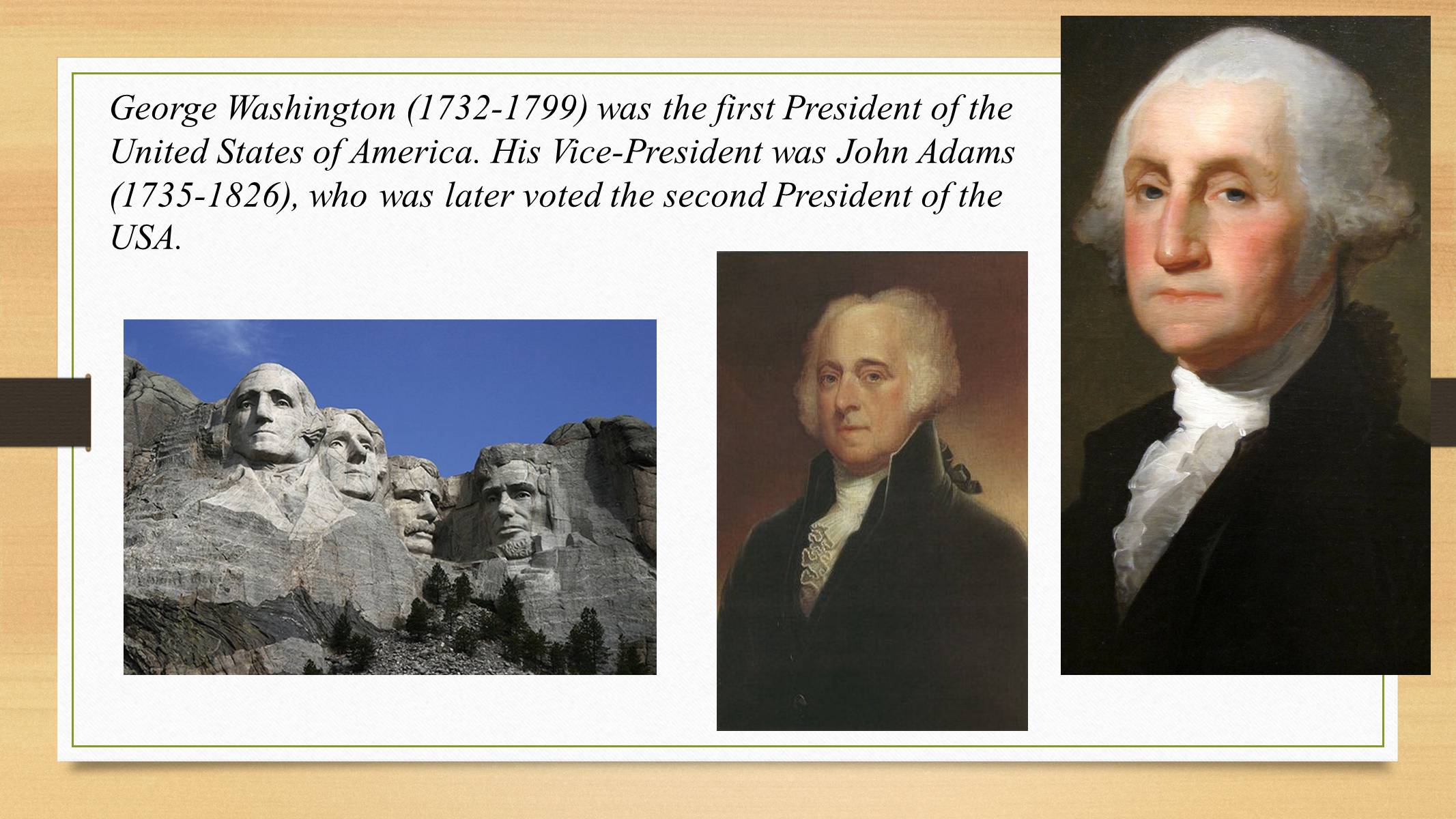 Презентація на тему «George Washington» (варіант 2) - Слайд #2