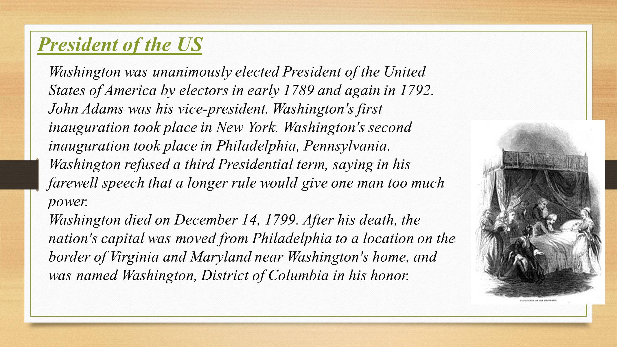 Презентація на тему «George Washington» (варіант 2) - Слайд #7