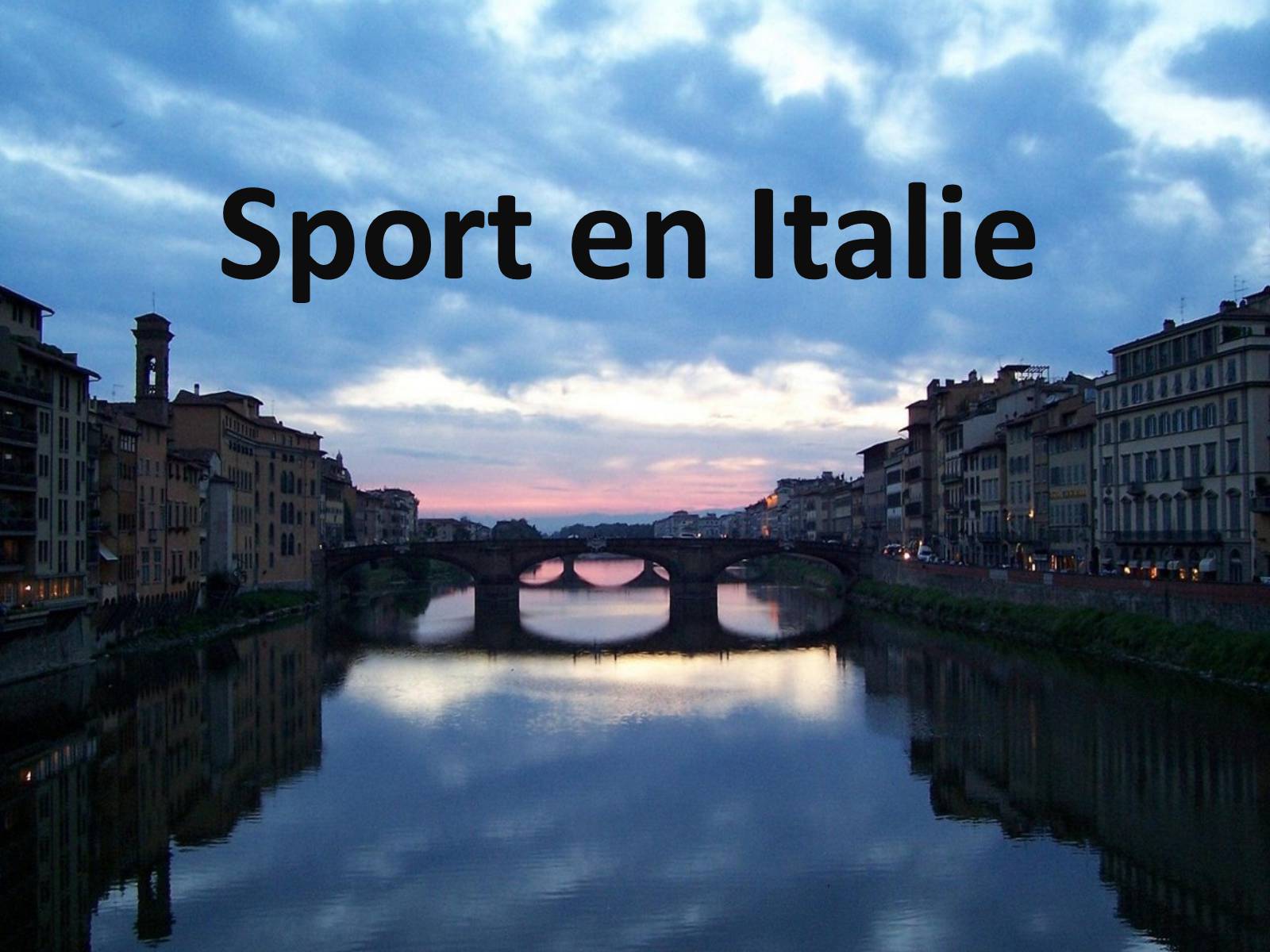 Презентація на тему «Sport en Italie» - Слайд #1